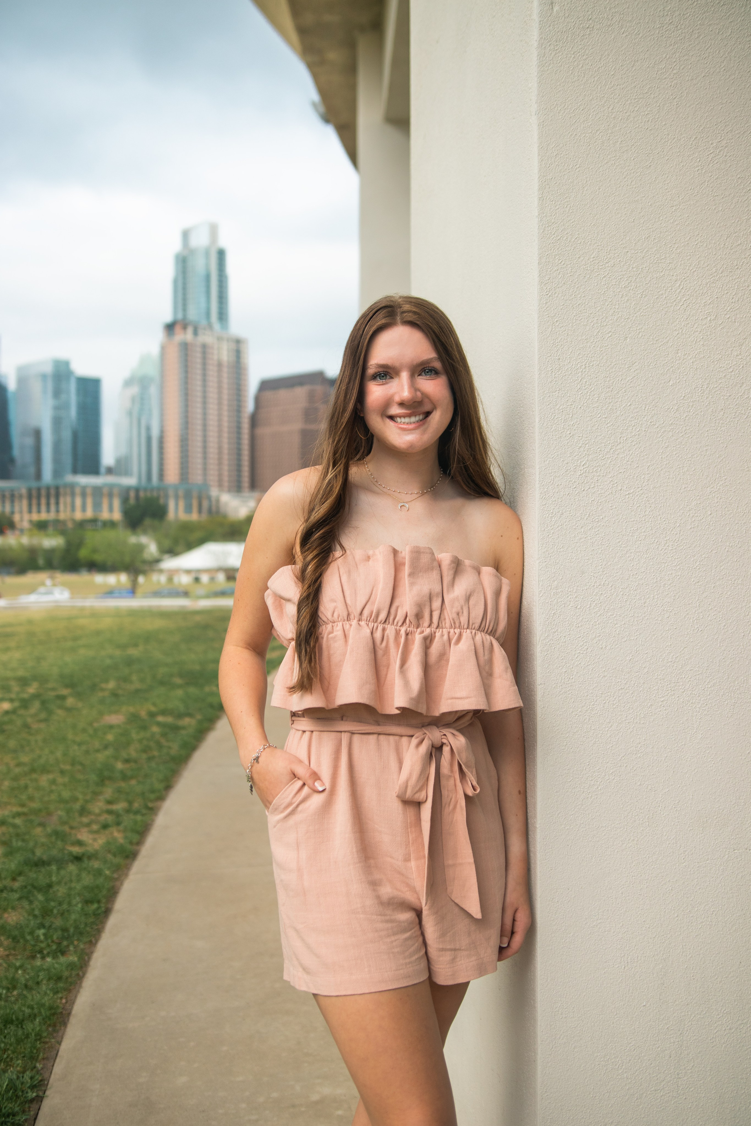 Avery’s senior photoshoot at Auditorium Shores