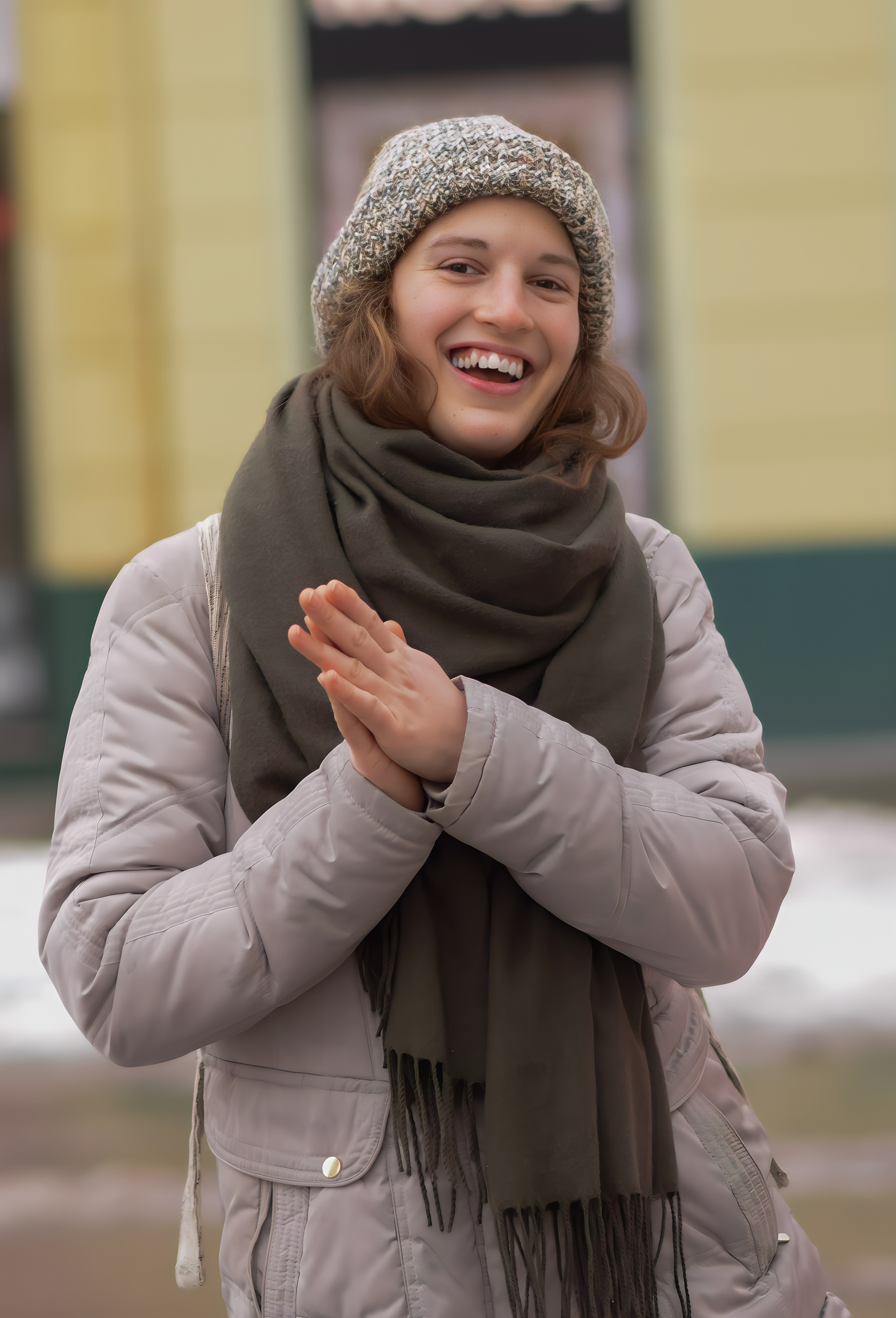 Первый снег в Нови-Саде…. Виктория Федосеенко, фотограф в Сербии