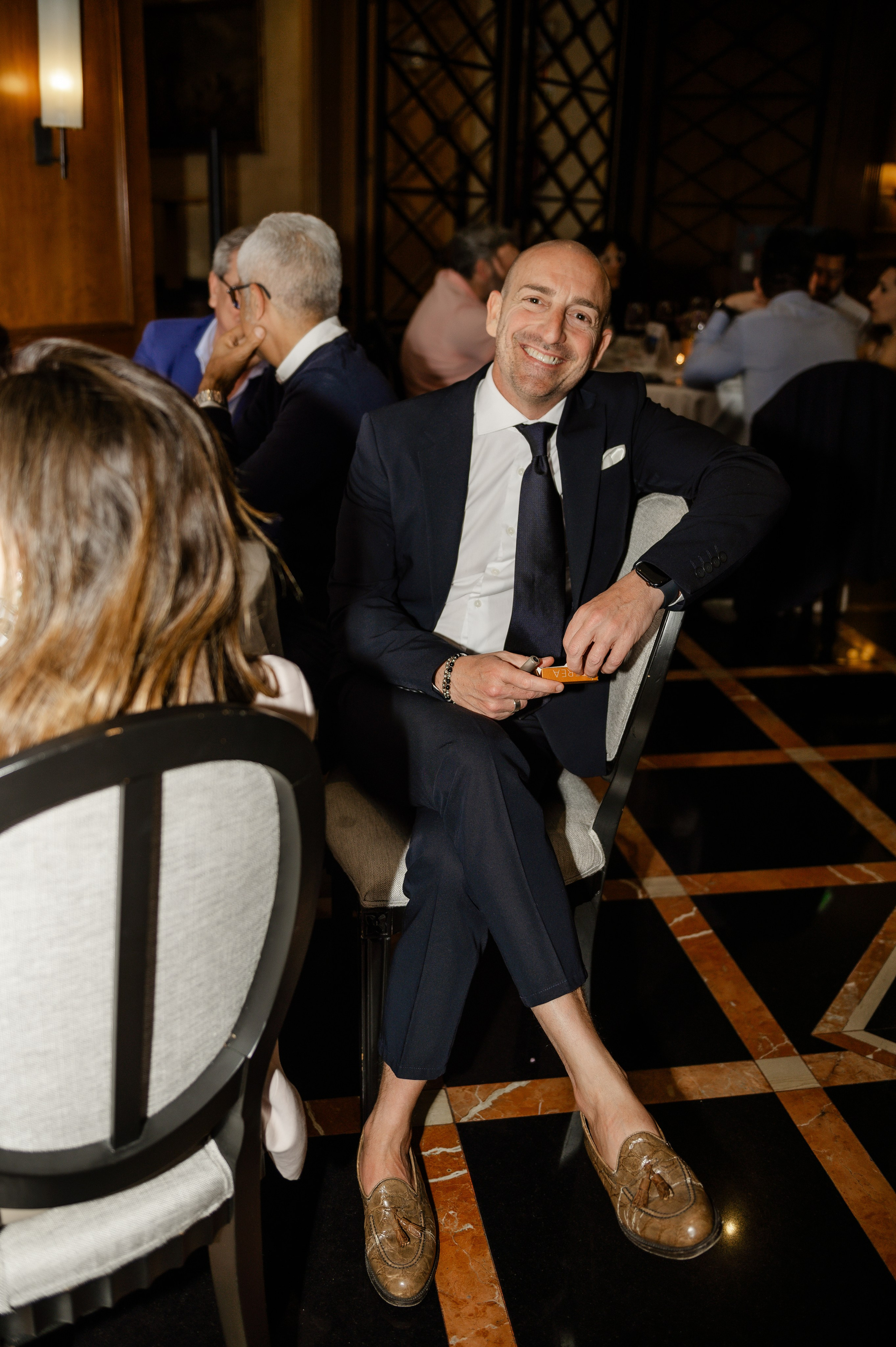 Corporate party at the restaurant — Pharma. Ваш фотограф в Лиссабоне — Анна Белова