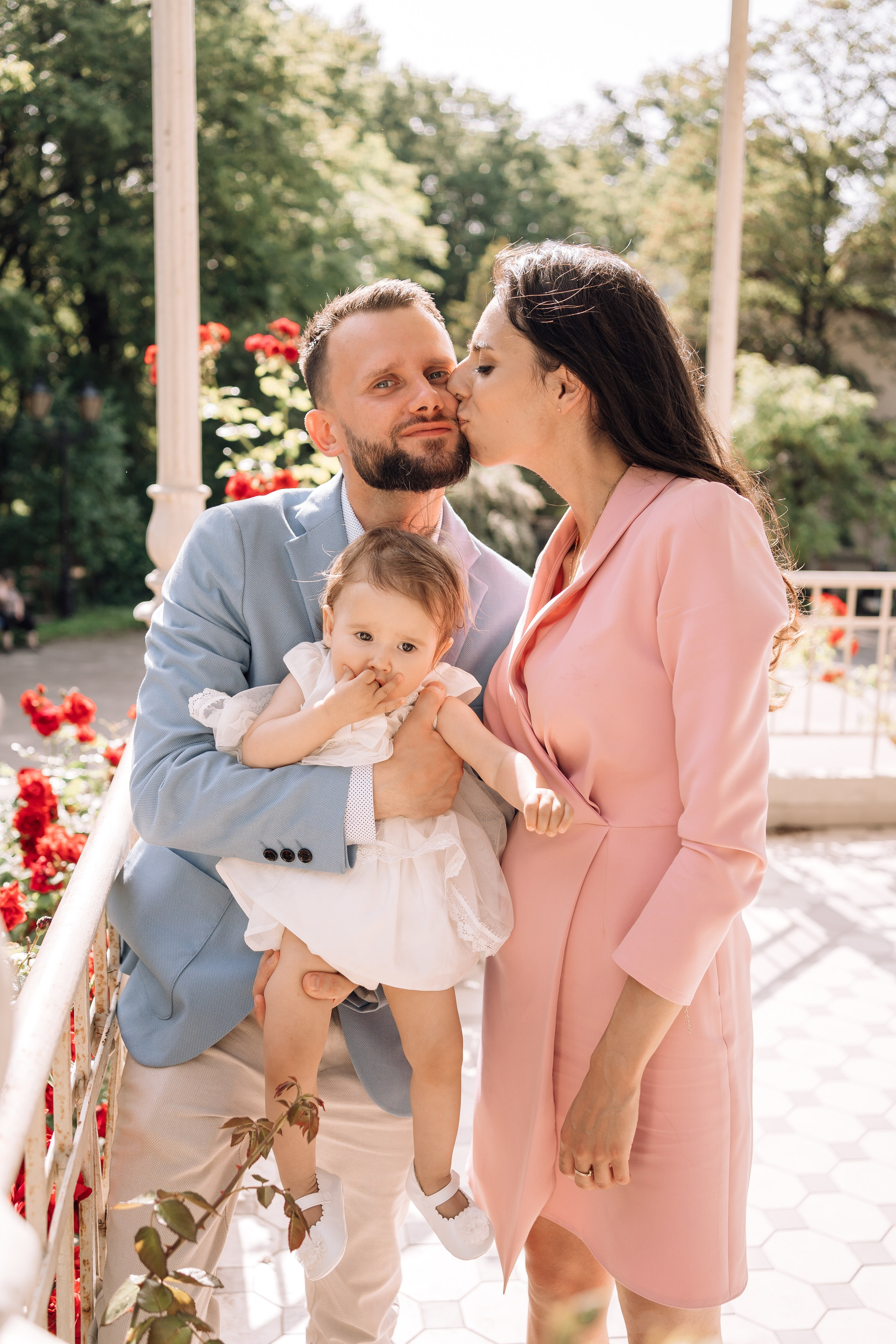 Chrzest Święty Natalii. Fotograf Łódź - sesja ciążowa, noworodkowa, dziecięca. Studio w Łodzi