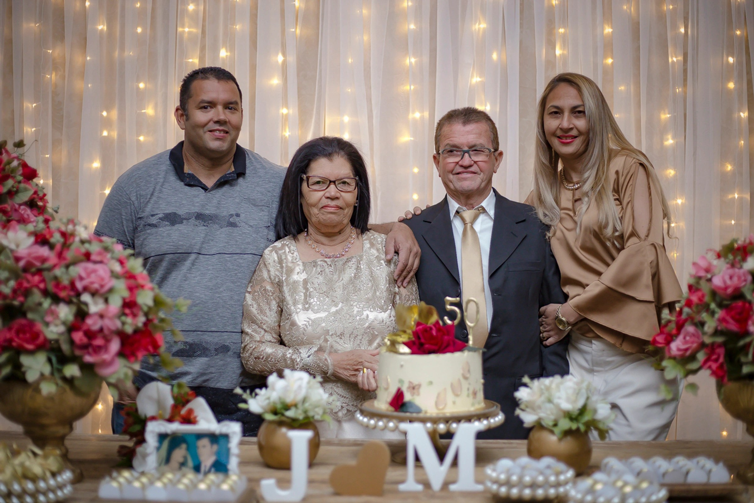 Bodas de Ouro  - J & M. Fotógrafa de Eventos em São Paulo e Sorocaba Kika Damasceno