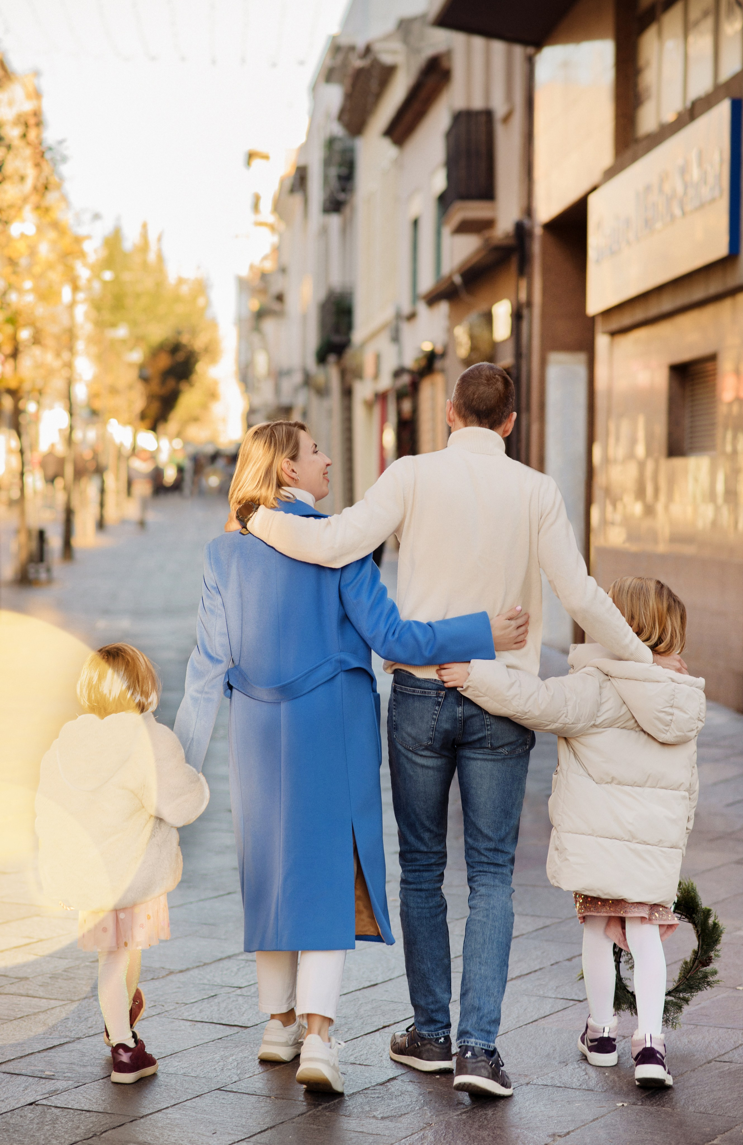 New Year's walk in the suburbs of Barcelona. Www.iastakhova.com