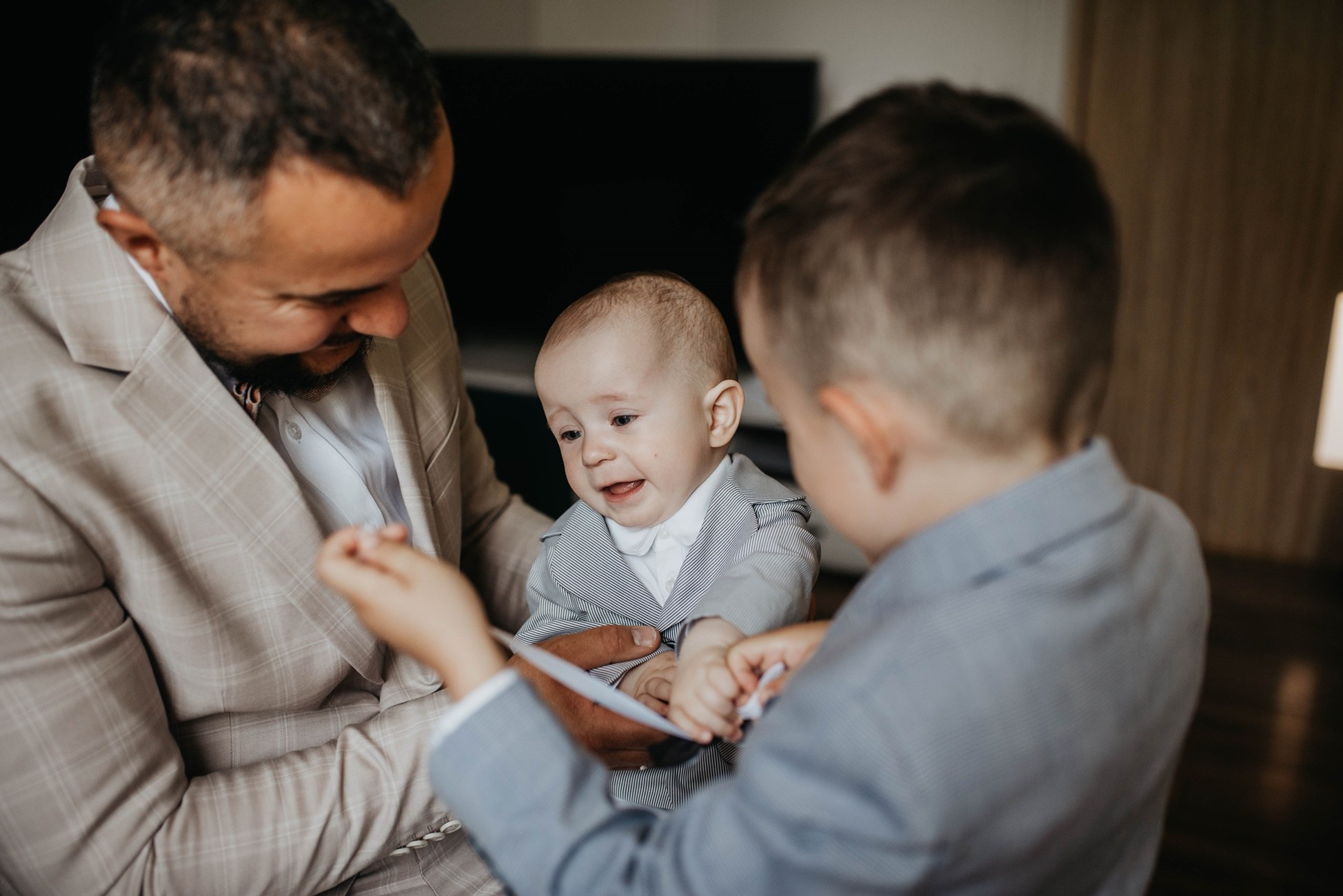 Chrzest Święty Leosia. Dominika Strachacka Fotografia | Fotograf ślubny i rodzinny Opole Lubelskie Lublin