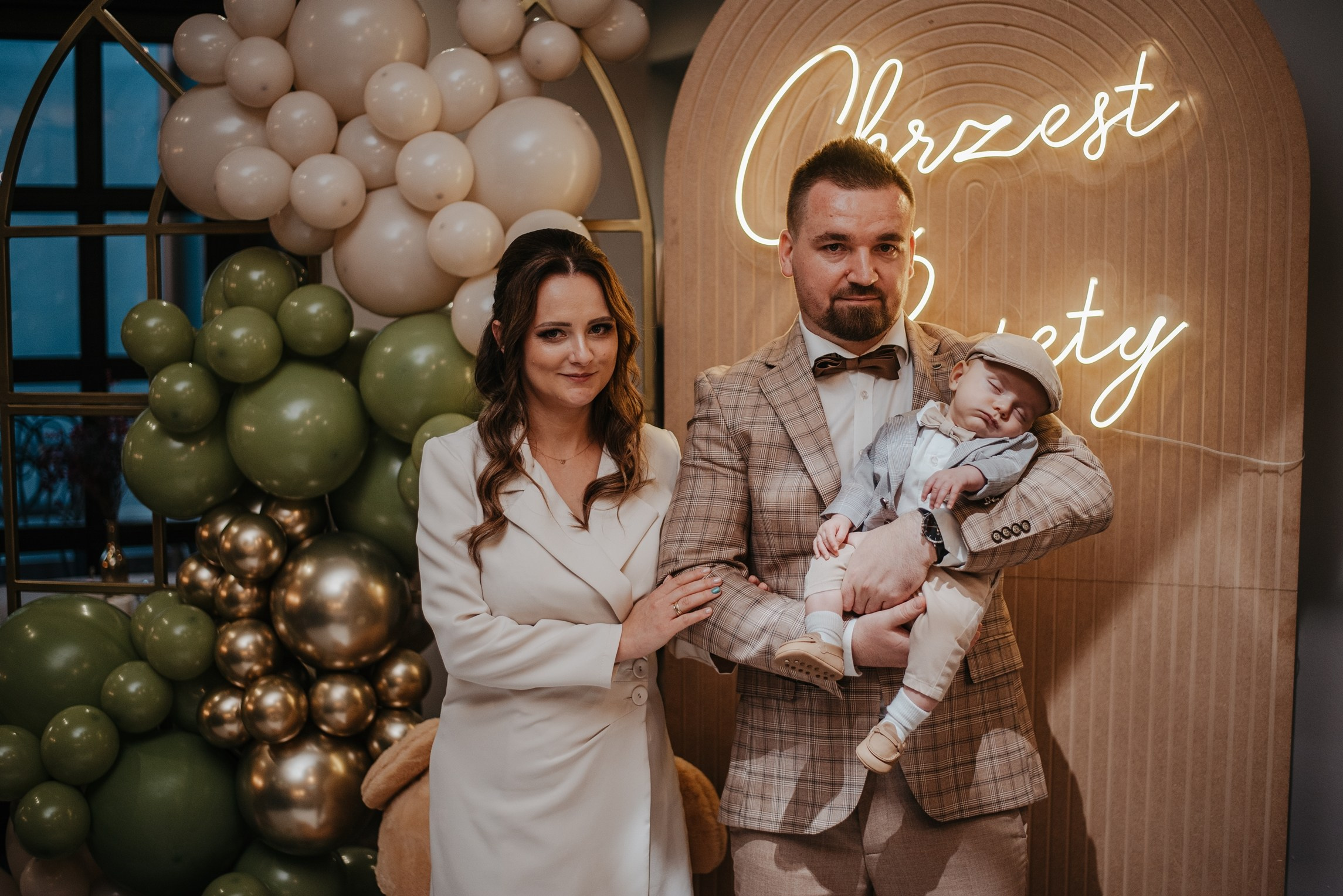 Chrzest Święty Natanka. Dominika Strachacka Fotografia | Fotograf ślubny i rodzinny Opole Lubelskie Lublin