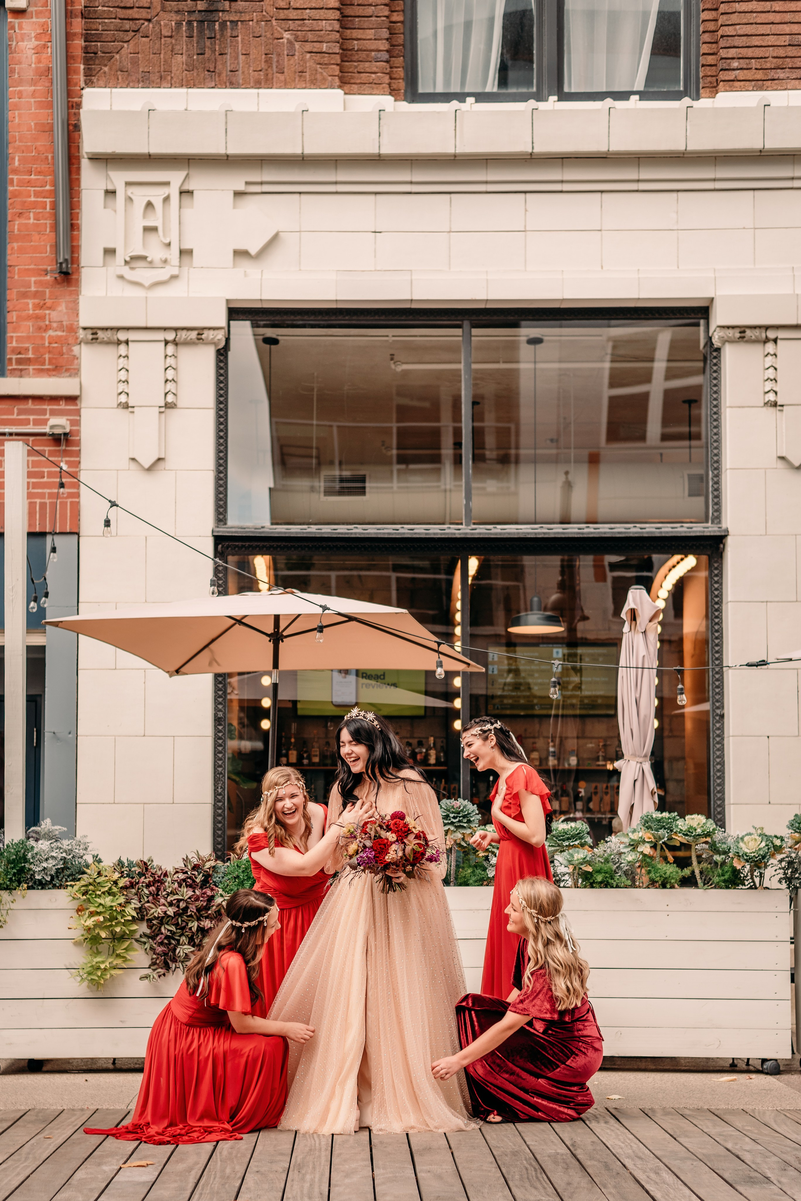 Bold & Dramatic Wedding at The Paper Mill on The Landing | Fort Wayne Wedding Photographer. Alexandria Danielle Photography | Fort Wayne & Indianapolis Wedding Photographer