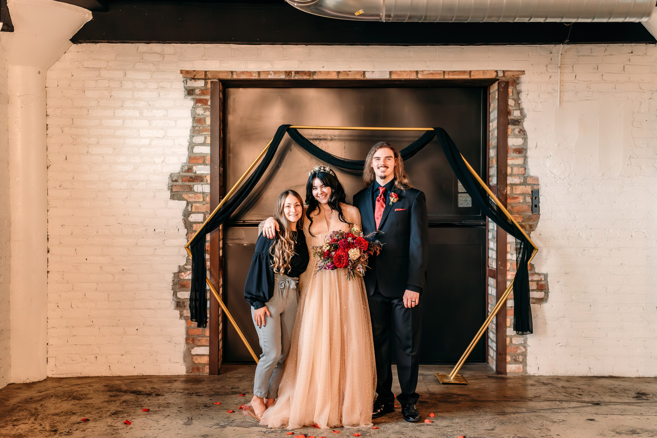 Bold & Dramatic Wedding at The Paper Mill on The Landing | Fort Wayne Wedding Photographer. Alexandria Danielle Photography | Fort Wayne & Indianapolis Wedding Photographer