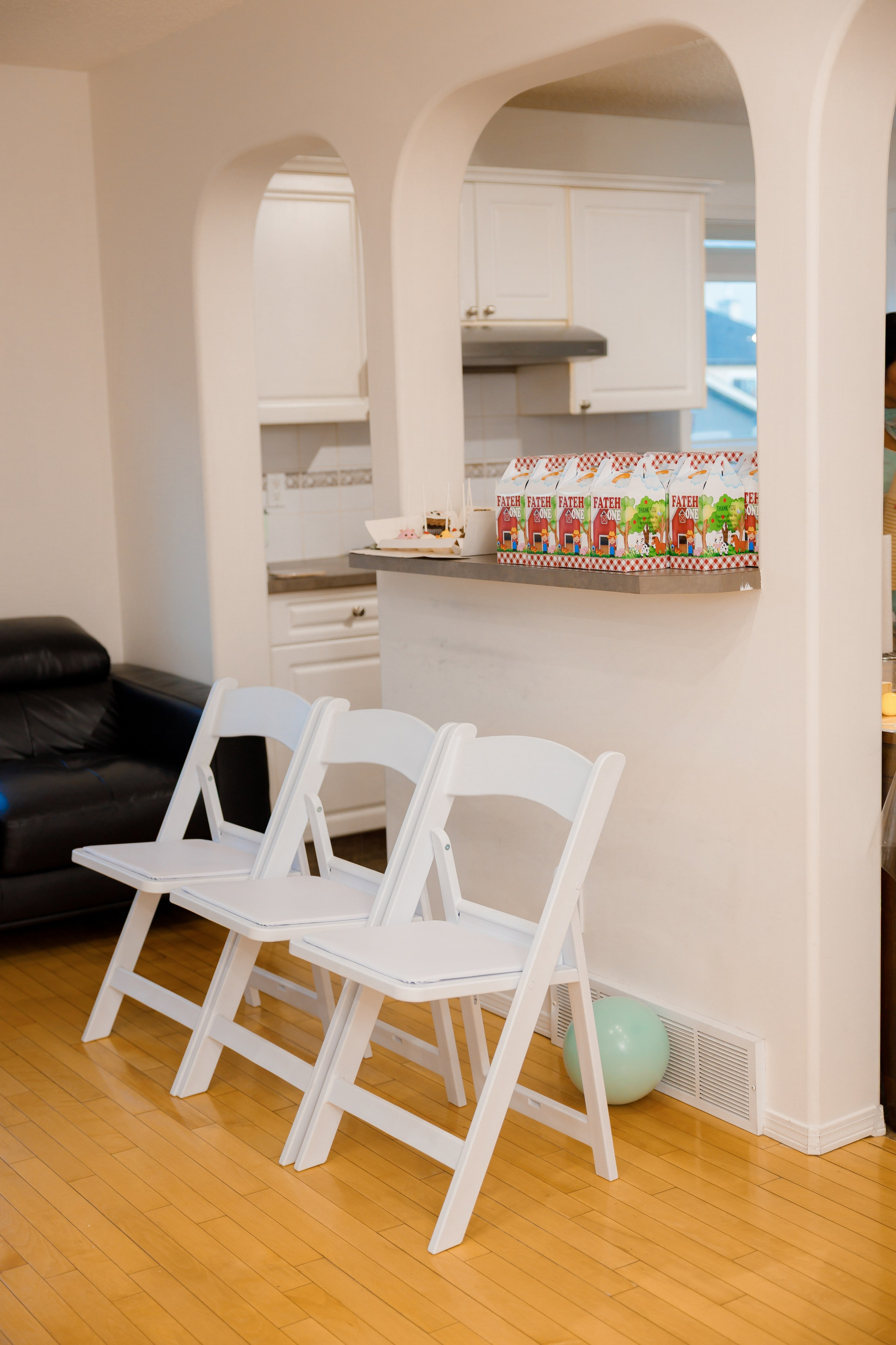 Fateh’s 1st birthday. Home