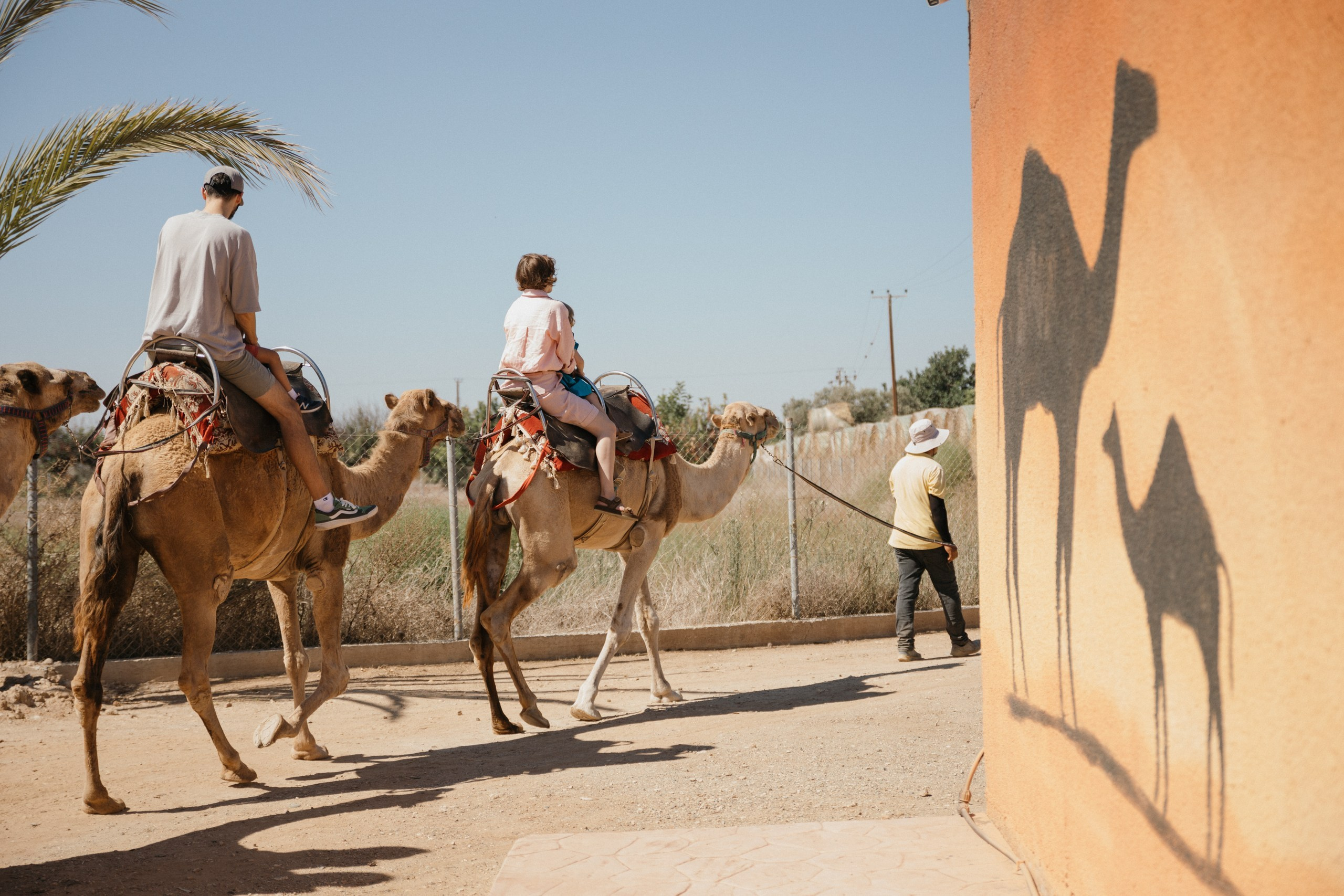Joyful Moments in Camel park: Olya and Ada’s Day of Fun and Adventure, sliding and riding camels. Photographer in Barcelona capturing unique stories | Kate Chumak