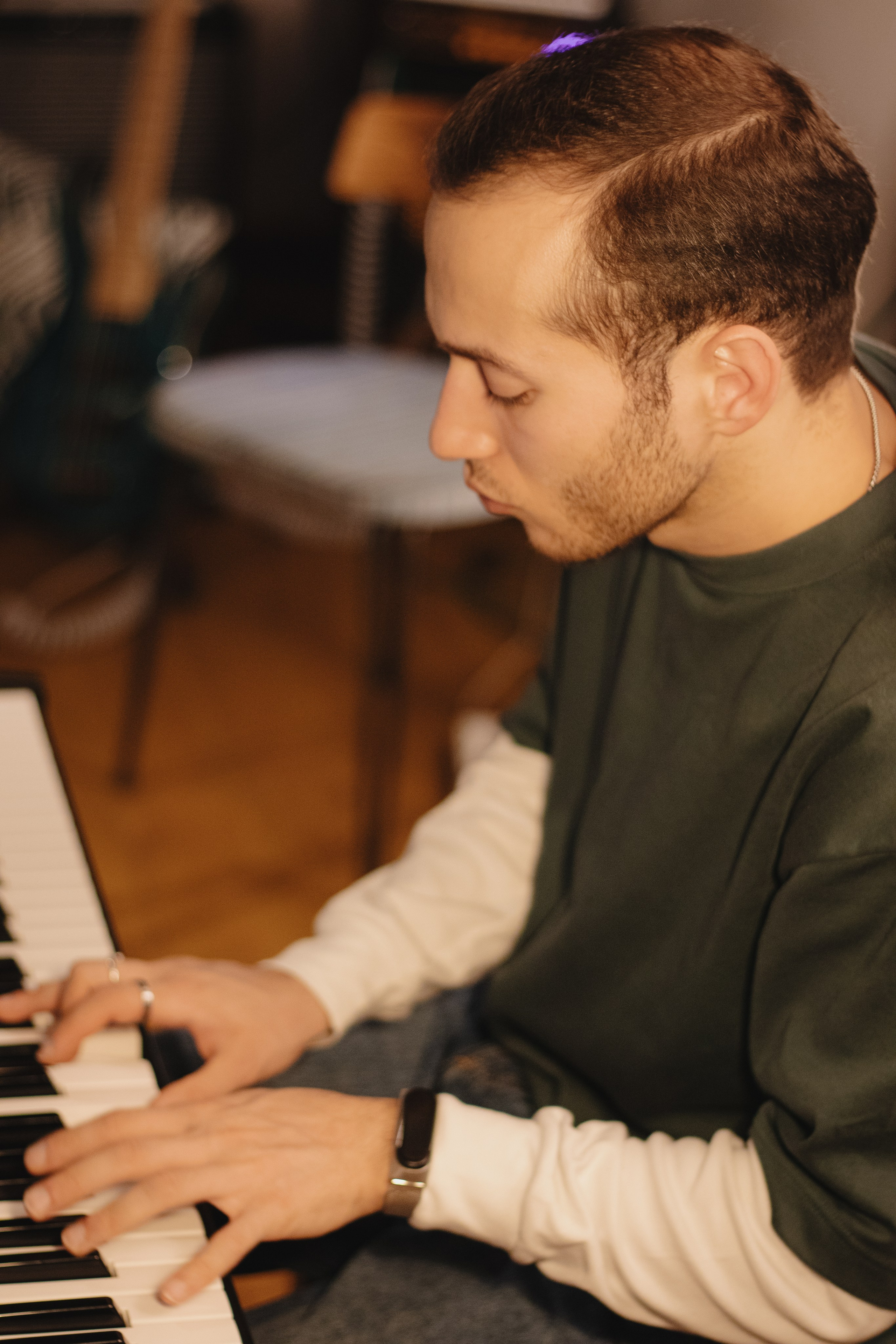 A-Team, studio rehearsals. Alexandra Uzianova — photo and video content in Barcelona