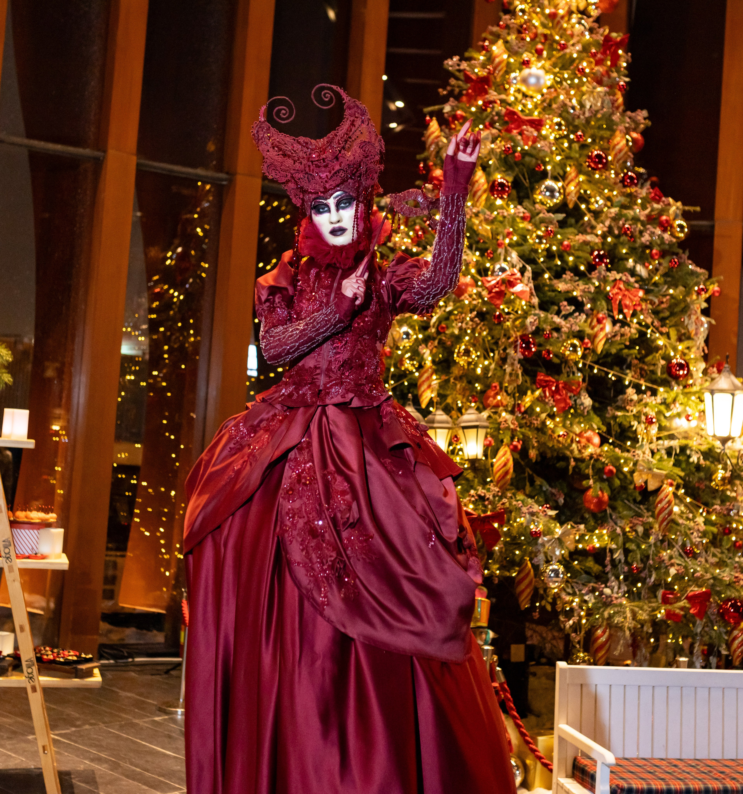 Новогодний корпоратив SINTEC Group. Ведущая Москва Лена Чайка