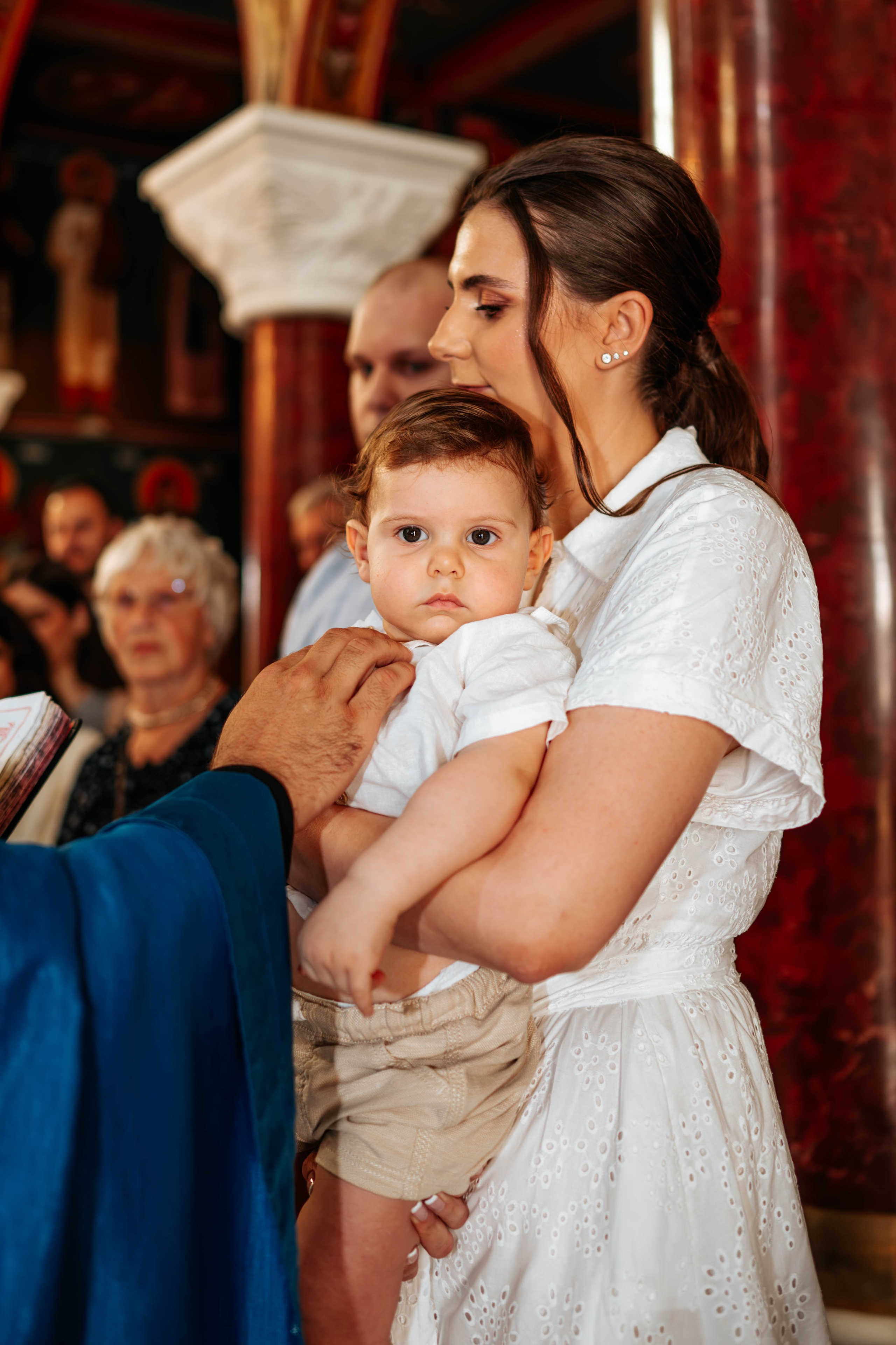 Mihajlo - krštenje. Dečiji i porodični fotograf