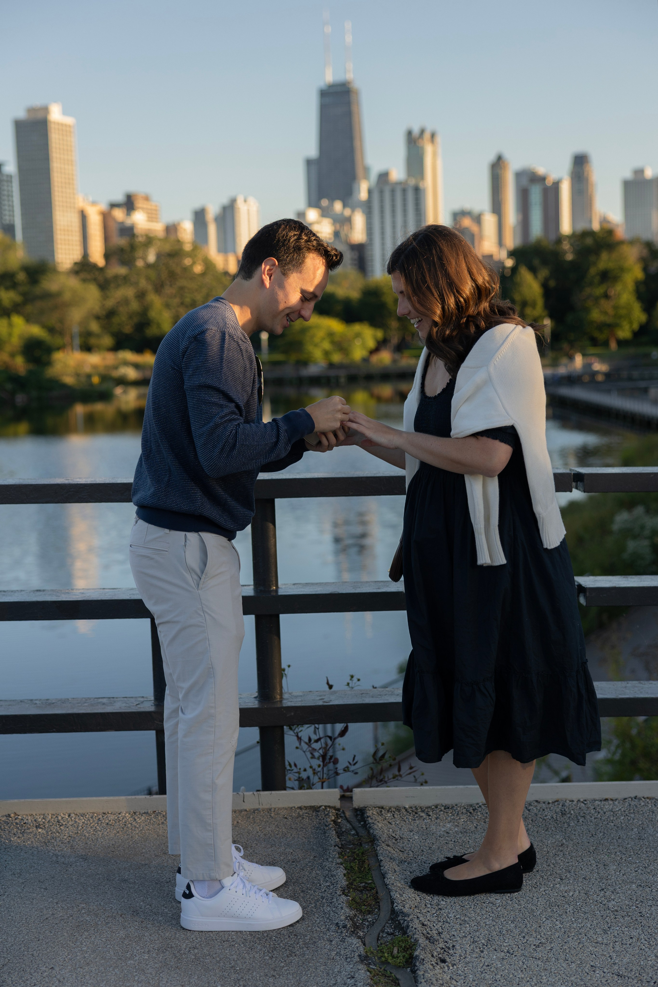 Nathan & Adele. Emotional Couples, Proposal, Motherhood & Family Photography in Chicago — Such a Photo
