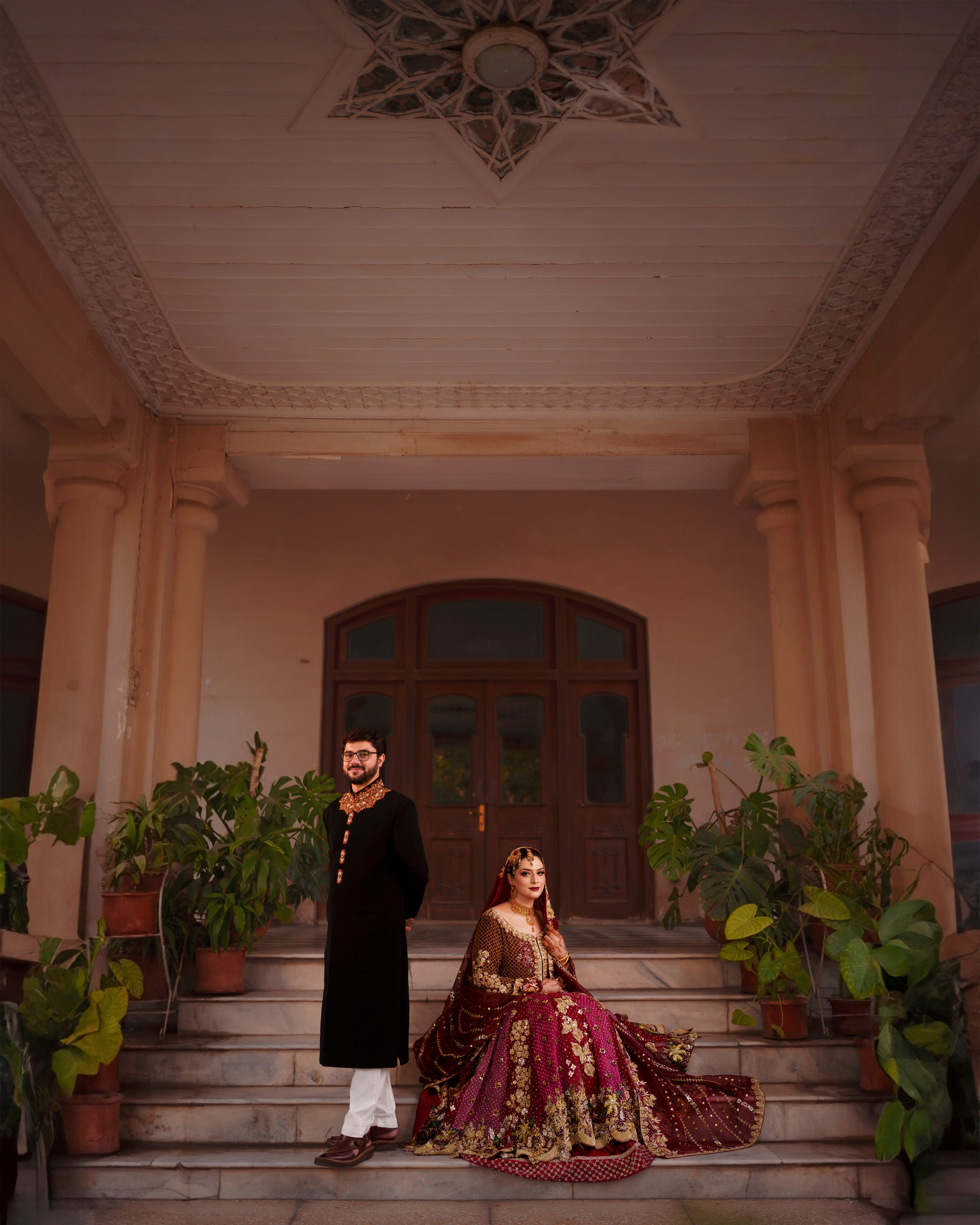 Gulalae and Jawad. House of Taimur Riaz Khan