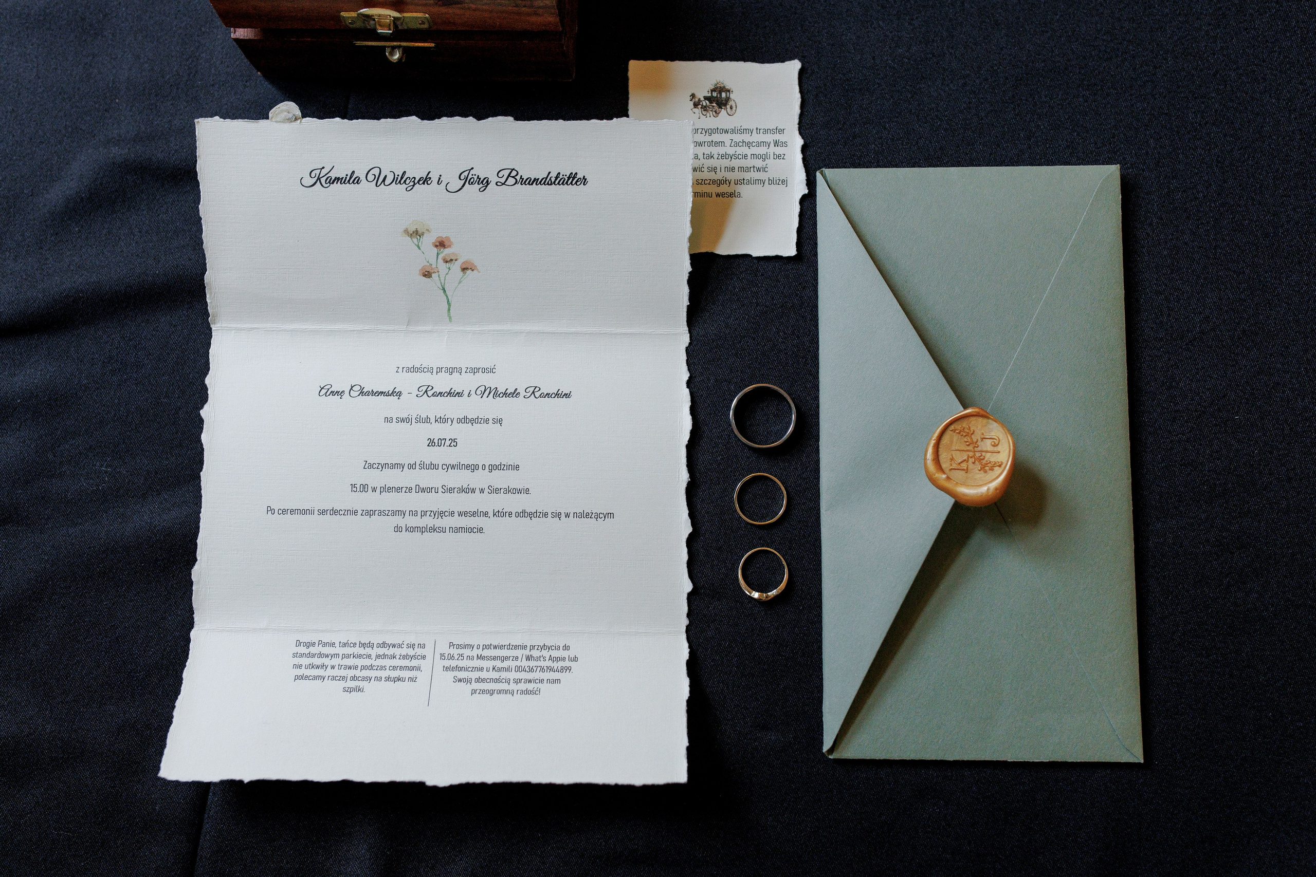 Kamila & Jorg. Dwor Sireakow. 26.07.2025. Fotograf ślubny i rodzinny w Krakowie Yana Klymova