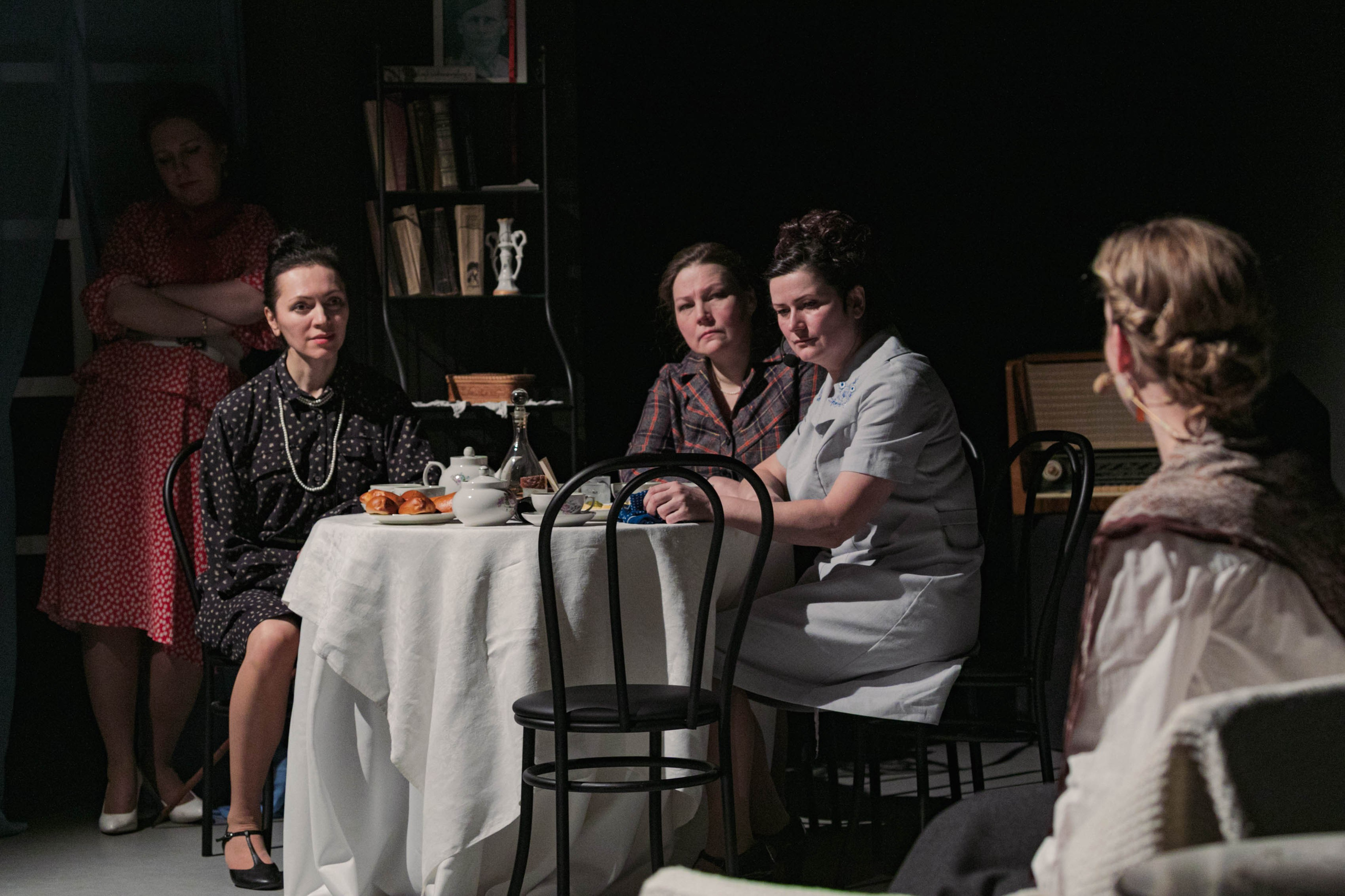 Спектакль "У войны не женское лицо" НМДТ "Образ", 2024 г. Фотограф: Адмакина Дарья