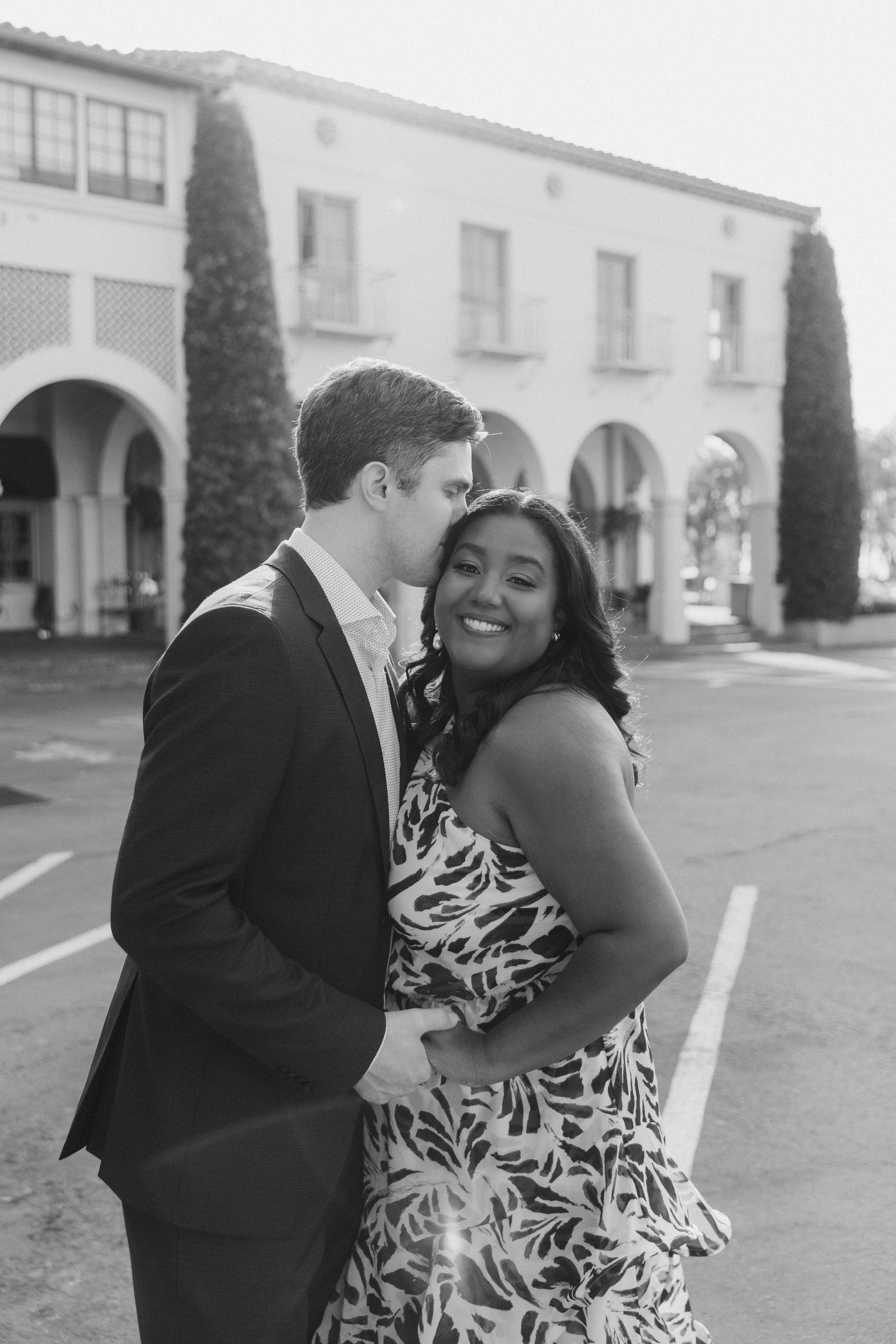 Engagement Session at Palos Verdes Malaga Cove | Taya Frank. Southern California Family and Couple Photographer