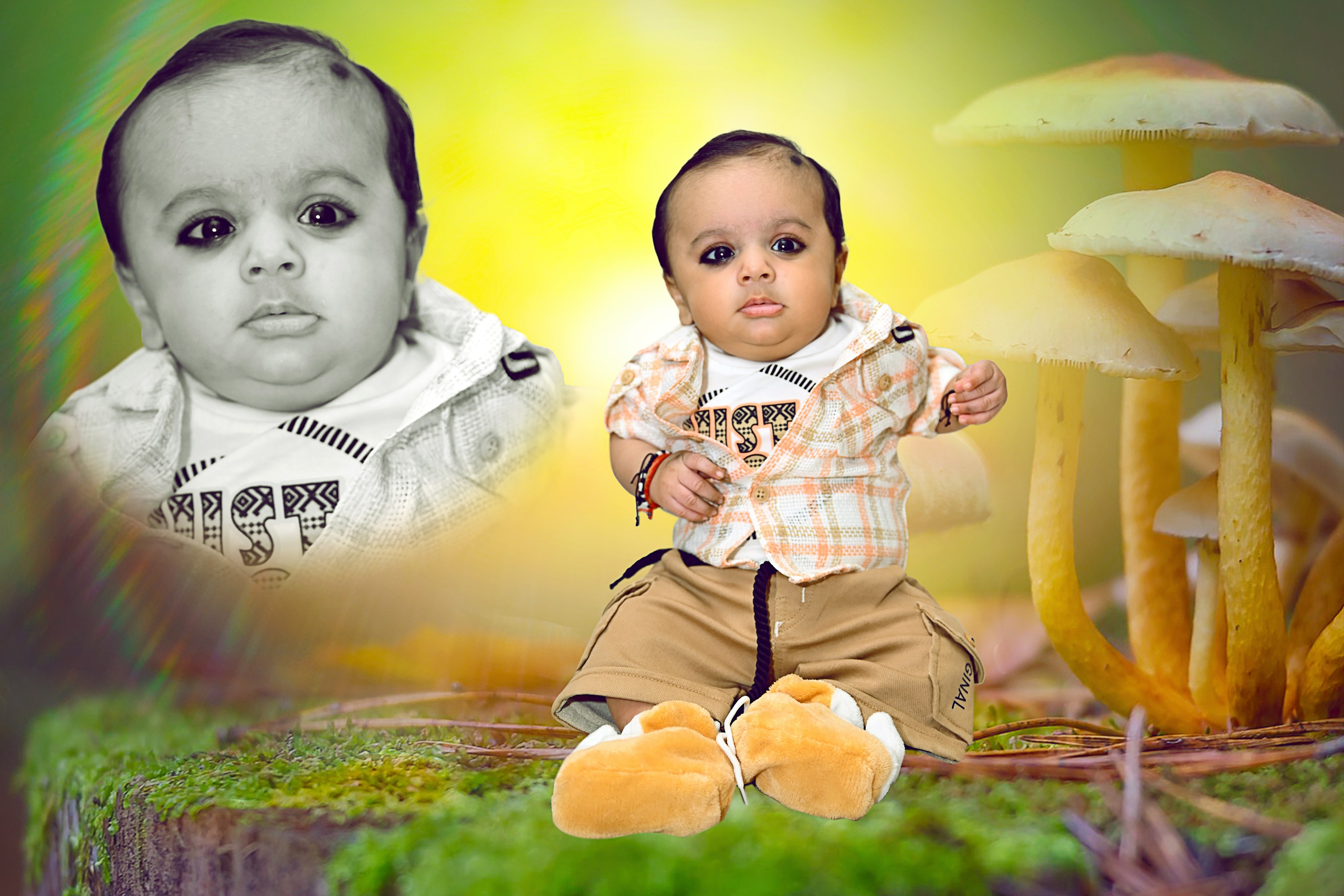 6 MONTH BABY SHOOT. “Ajay Digital Photo Studio — Capturing Timeless Wedding Moments”