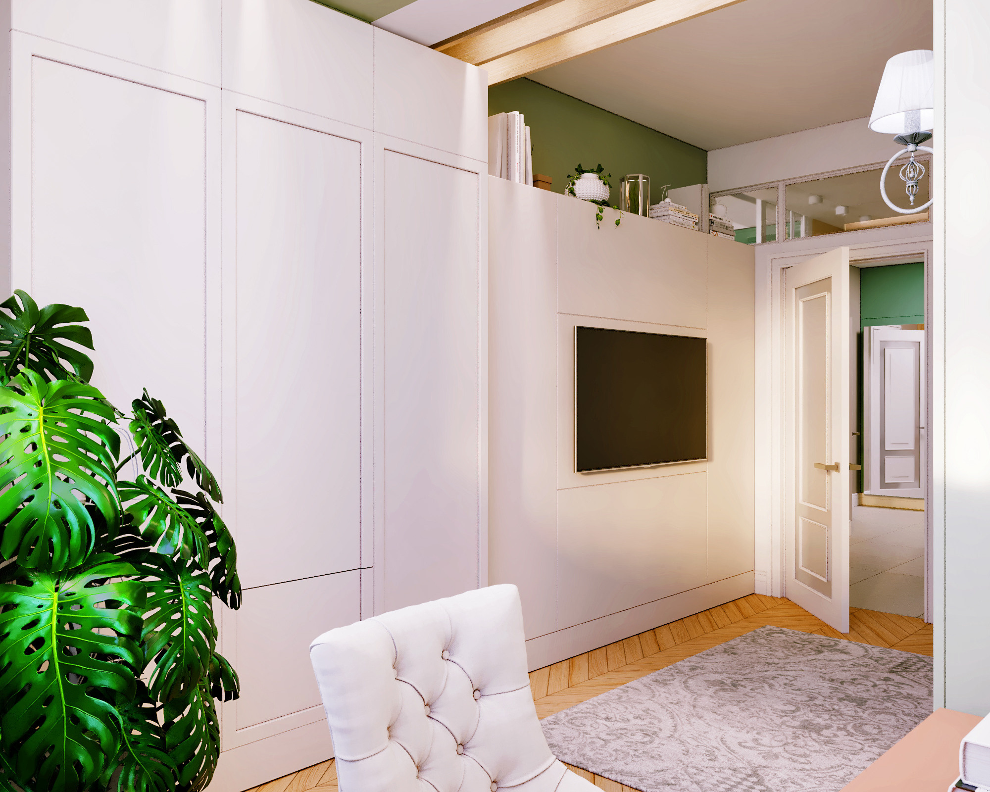 Дизайн ИНТЕРЬЕРА. Прованс в городской квартире. 115 м², г. Кишинев, Молдова. Архитектор, дизайнер интерьера, декоратор