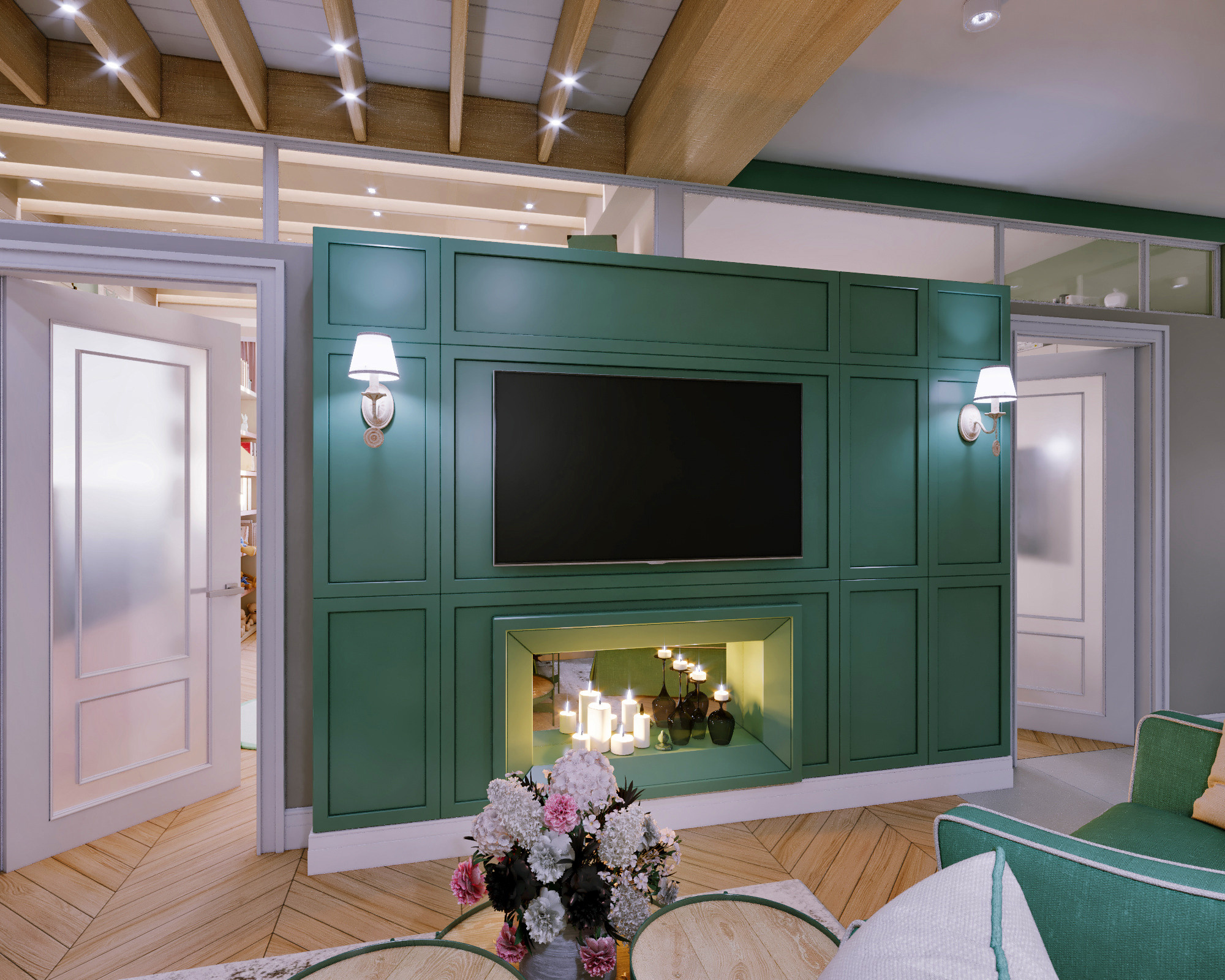 Дизайн ИНТЕРЬЕРА. Прованс в городской квартире. 115 м², г. Кишинев, Молдова. Архитектор, дизайнер интерьера, декоратор