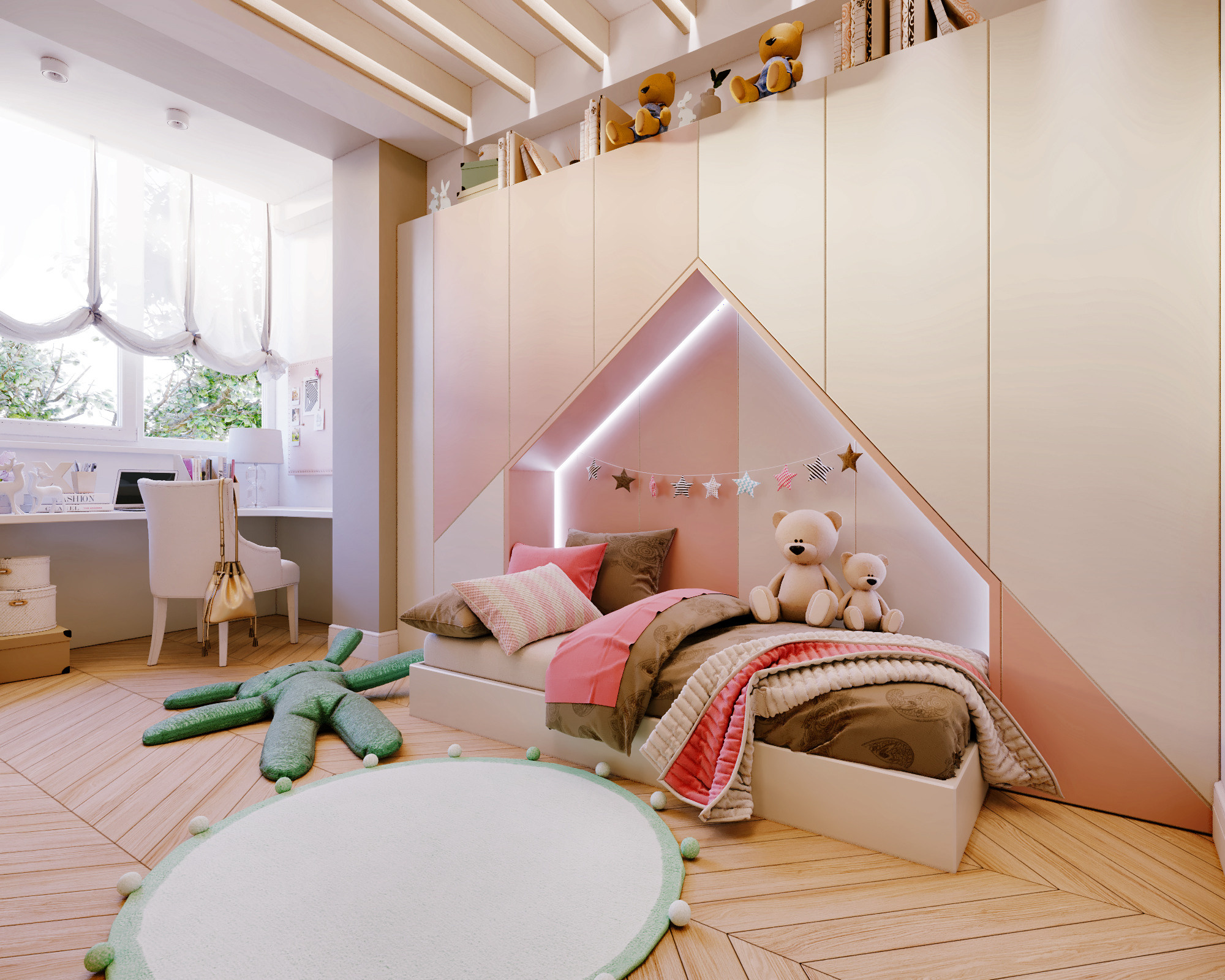 Дизайн ИНТЕРЬЕРА. Прованс в городской квартире. 115 м², г. Кишинев, Молдова. Архитектор, дизайнер интерьера, декоратор