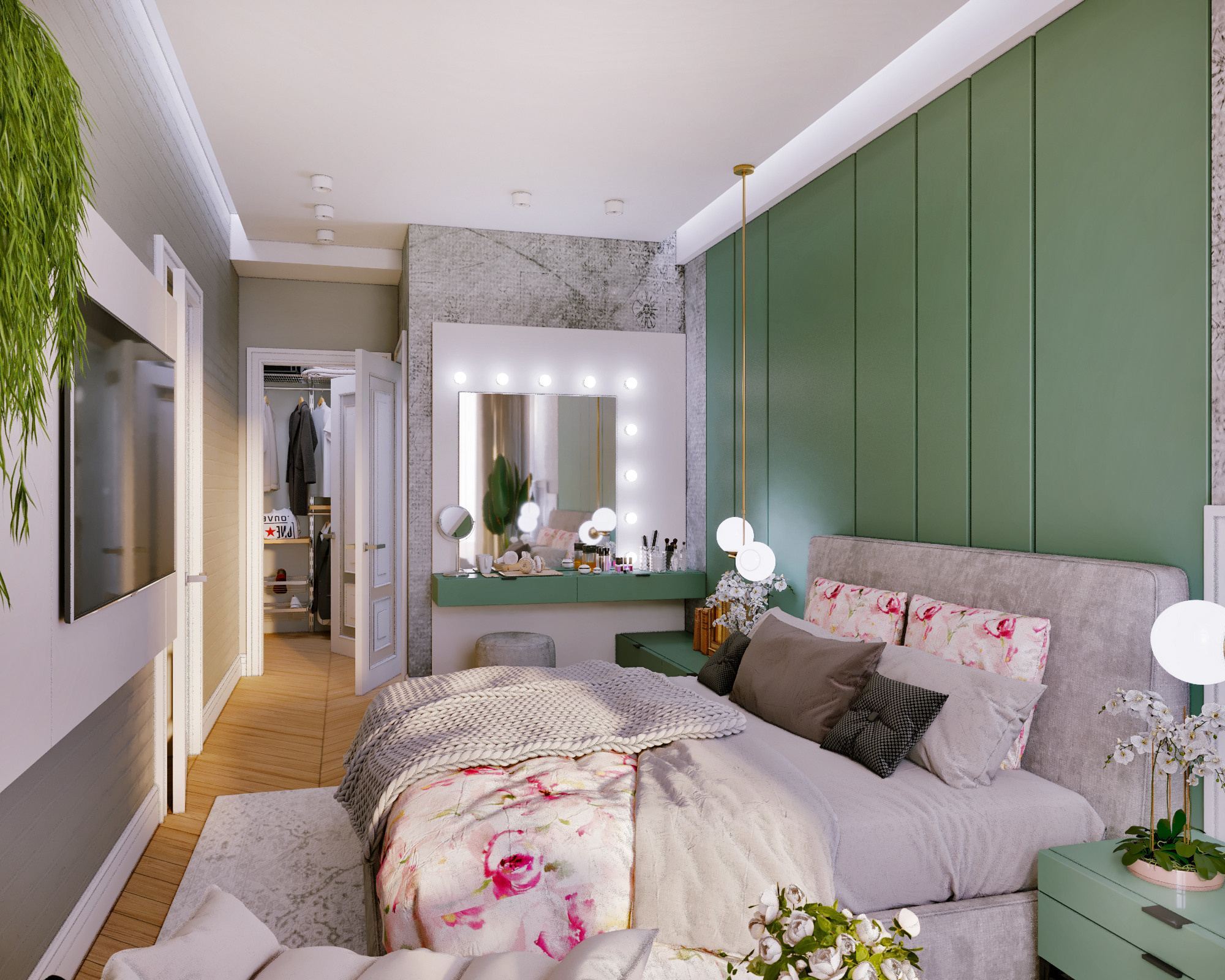 Дизайн ИНТЕРЬЕРА. Прованс в городской квартире. 115 м², г. Кишинев, Молдова. Архитектор, дизайнер интерьера, декоратор