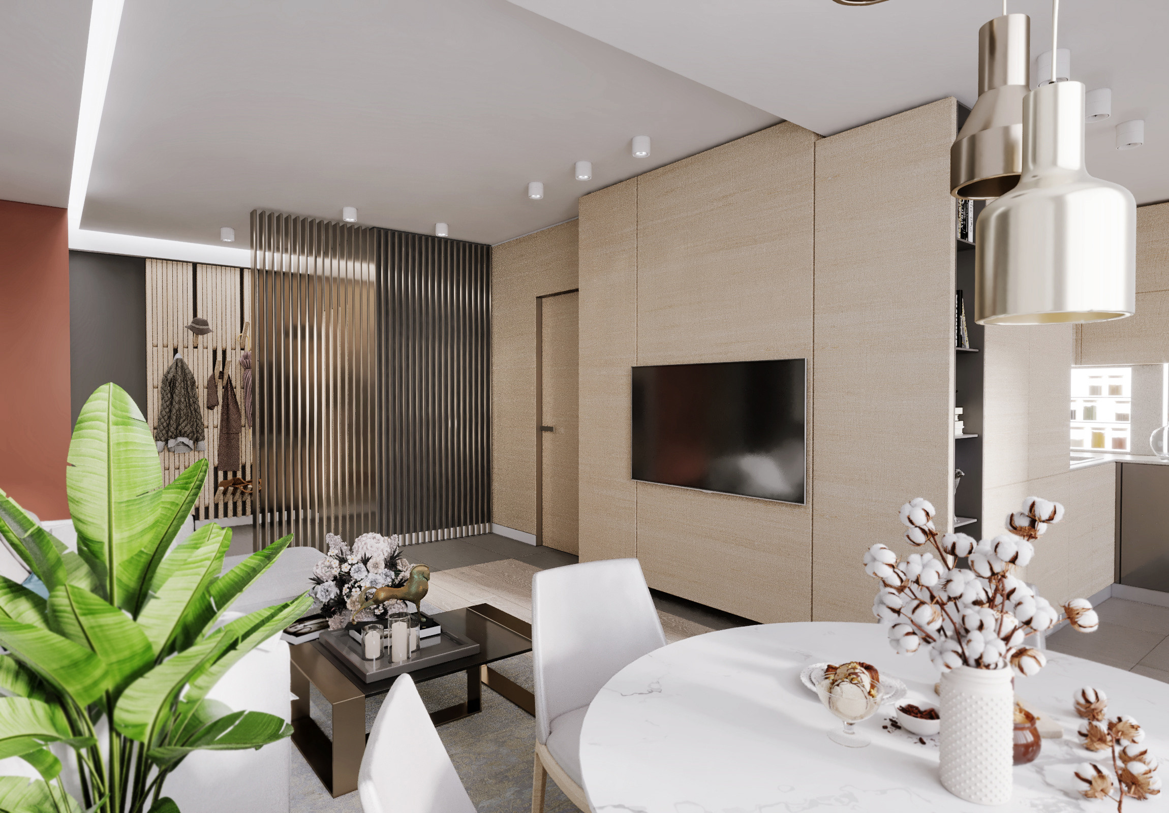 Дизайн ИНТЕРЬЕРА. Городской уют 116 м². г. Кишинев, Молдова. Архитектор, дизайнер интерьера, декоратор