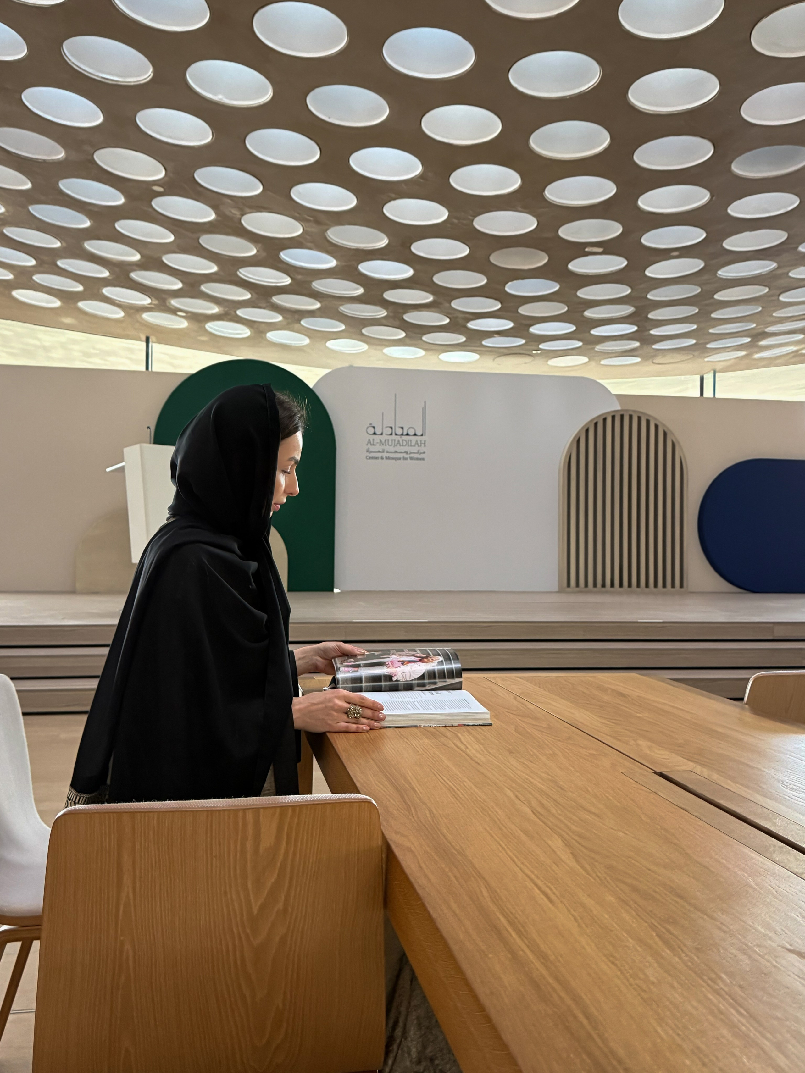 Al Mujadilah, Center and Mosque for Women. Family & fashion photographer in Doha