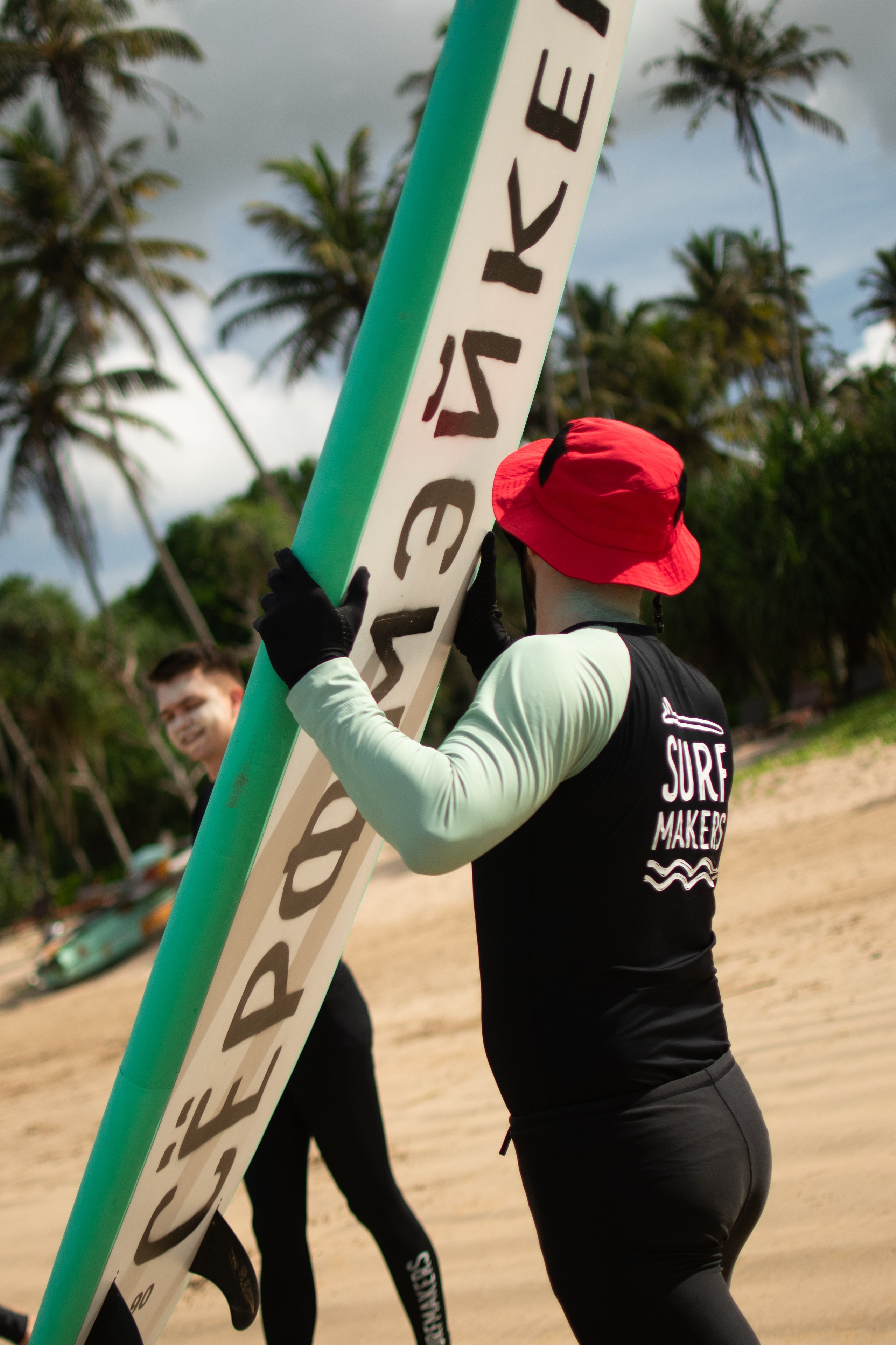 Surfcamp colour. Photographer Sri Lanka