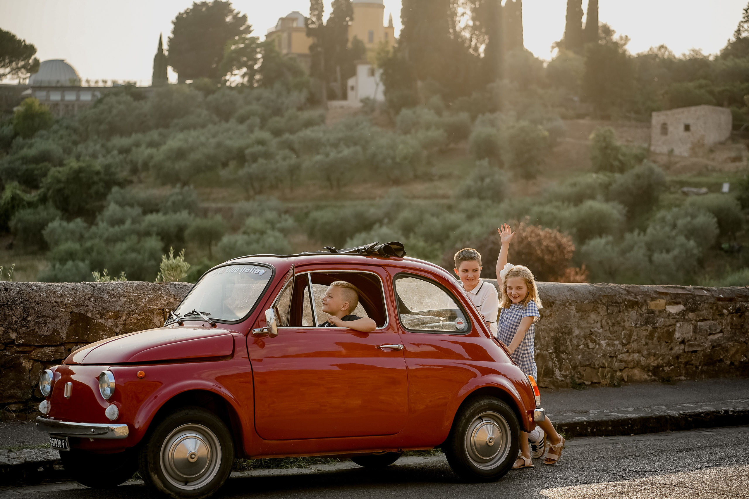 Mandy and Family. Wedding Photographer in Italy