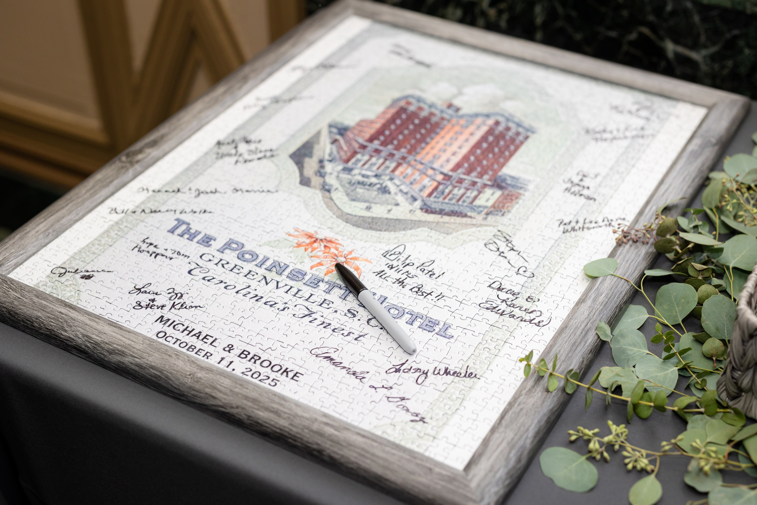 Westin Poinsett Wedding in Downtown Greenville | Brooke & Mike’s Elegant City Celebration. Wedding and portrait photography in Greenville SC