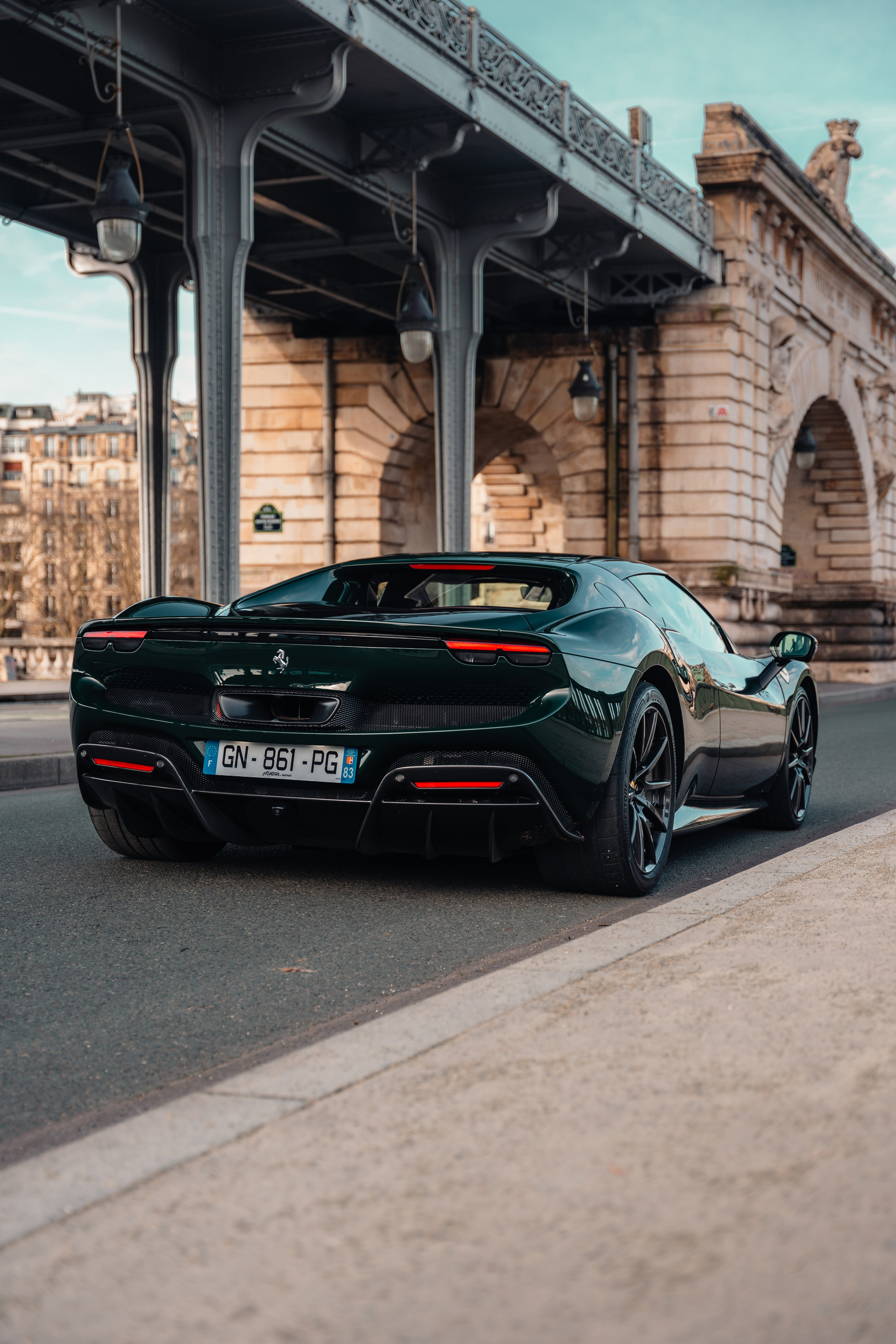 Ferrari 296 GTB. Photographer in Paris — Vitalii Motruk