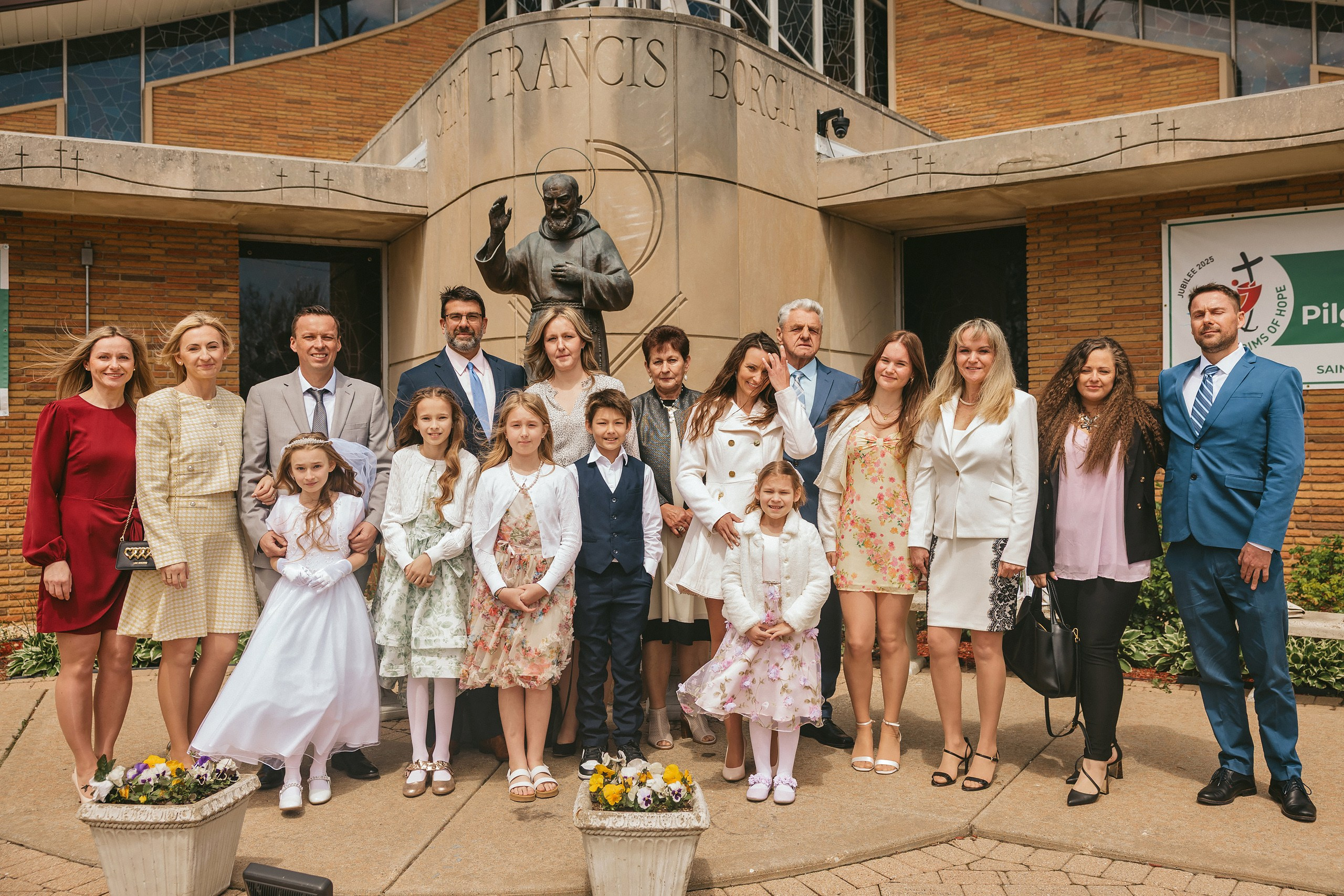 First Communion 05.03.2025. Wedding family event photographer in Chicago Nick Yushevich