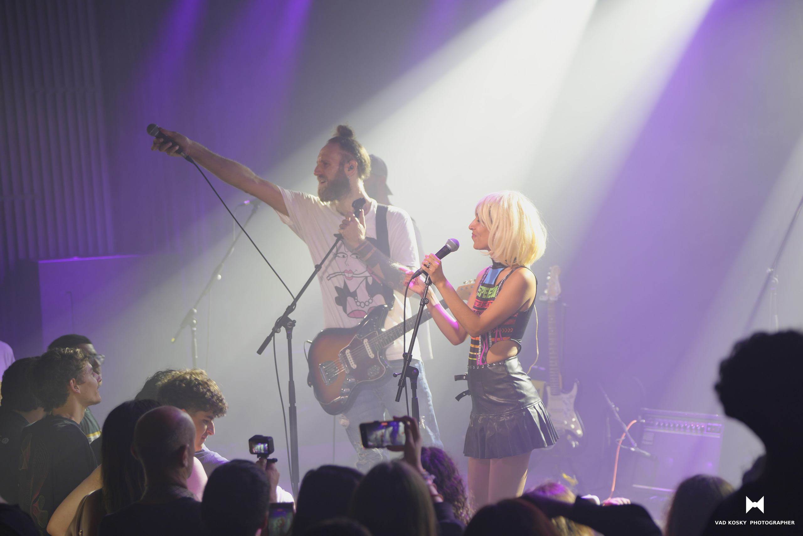 Roy Star & Group — Nirvana tribut TLV Grey club. Vad Kosky Photographer