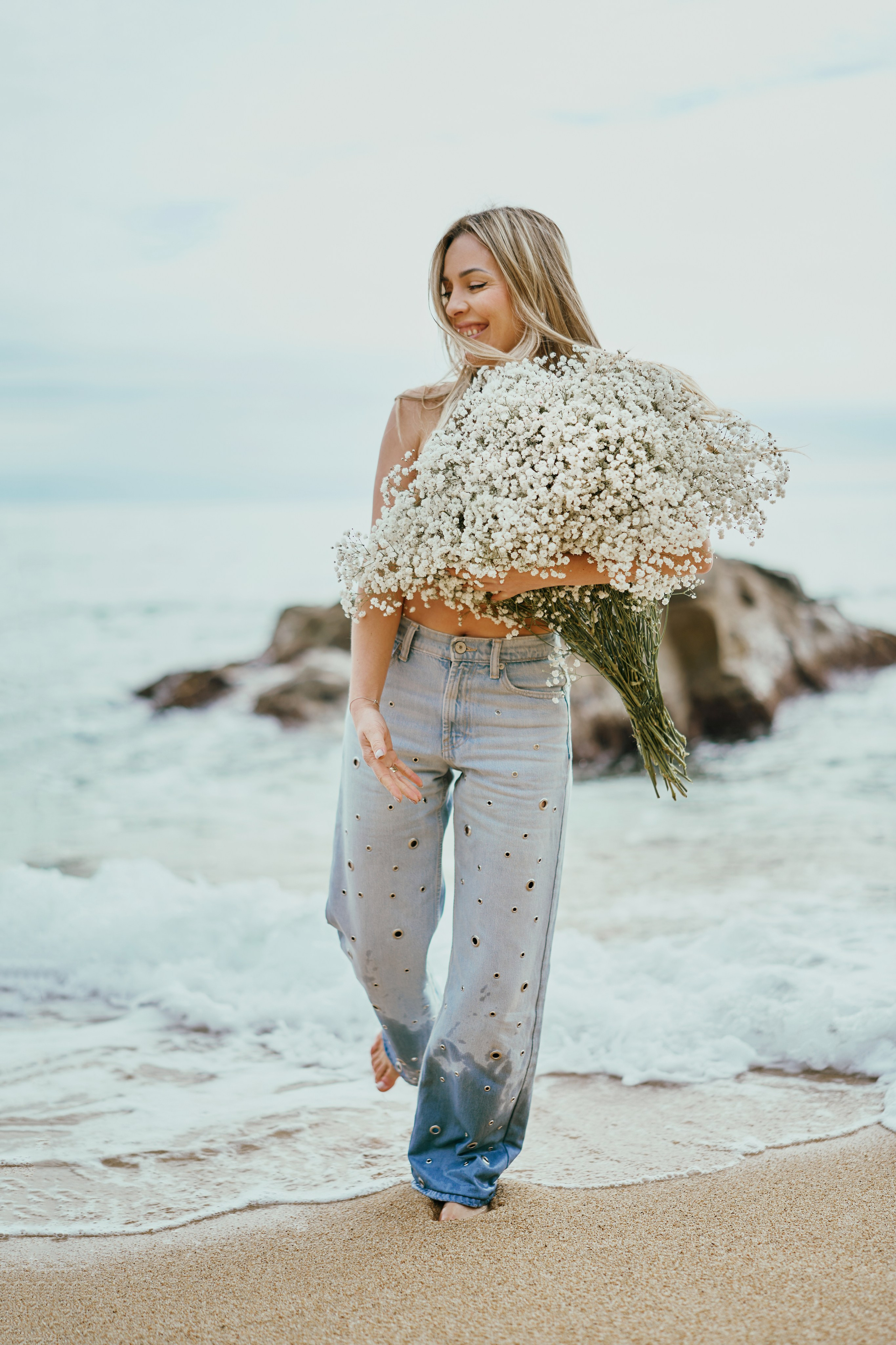 Адриана. Облако из цветов. Фотограф в Барселоне Жанна Захарченко