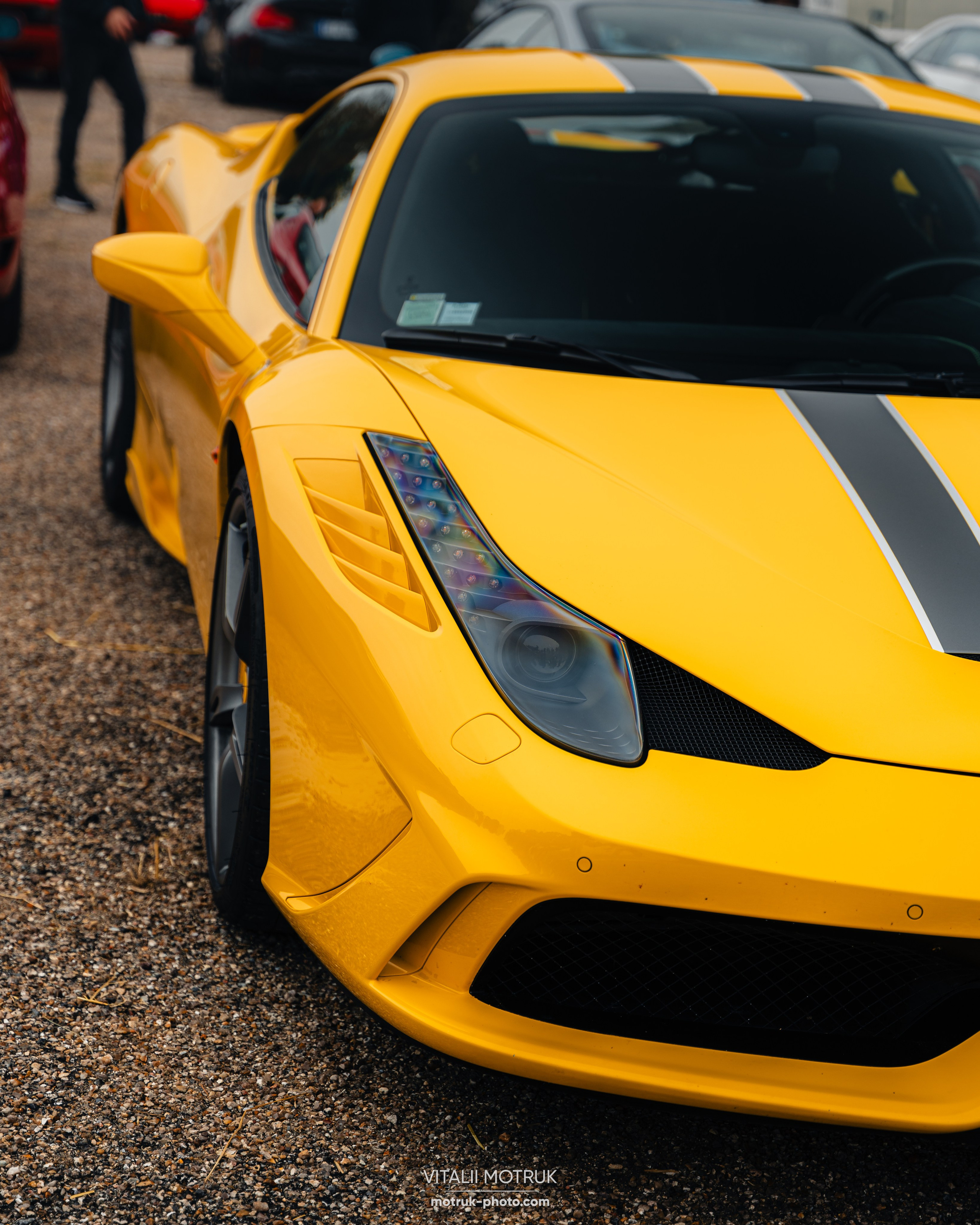 Cars and Coffee 29 septembre 2024. Photographe de voitures à Paris — Vitalii Motruk