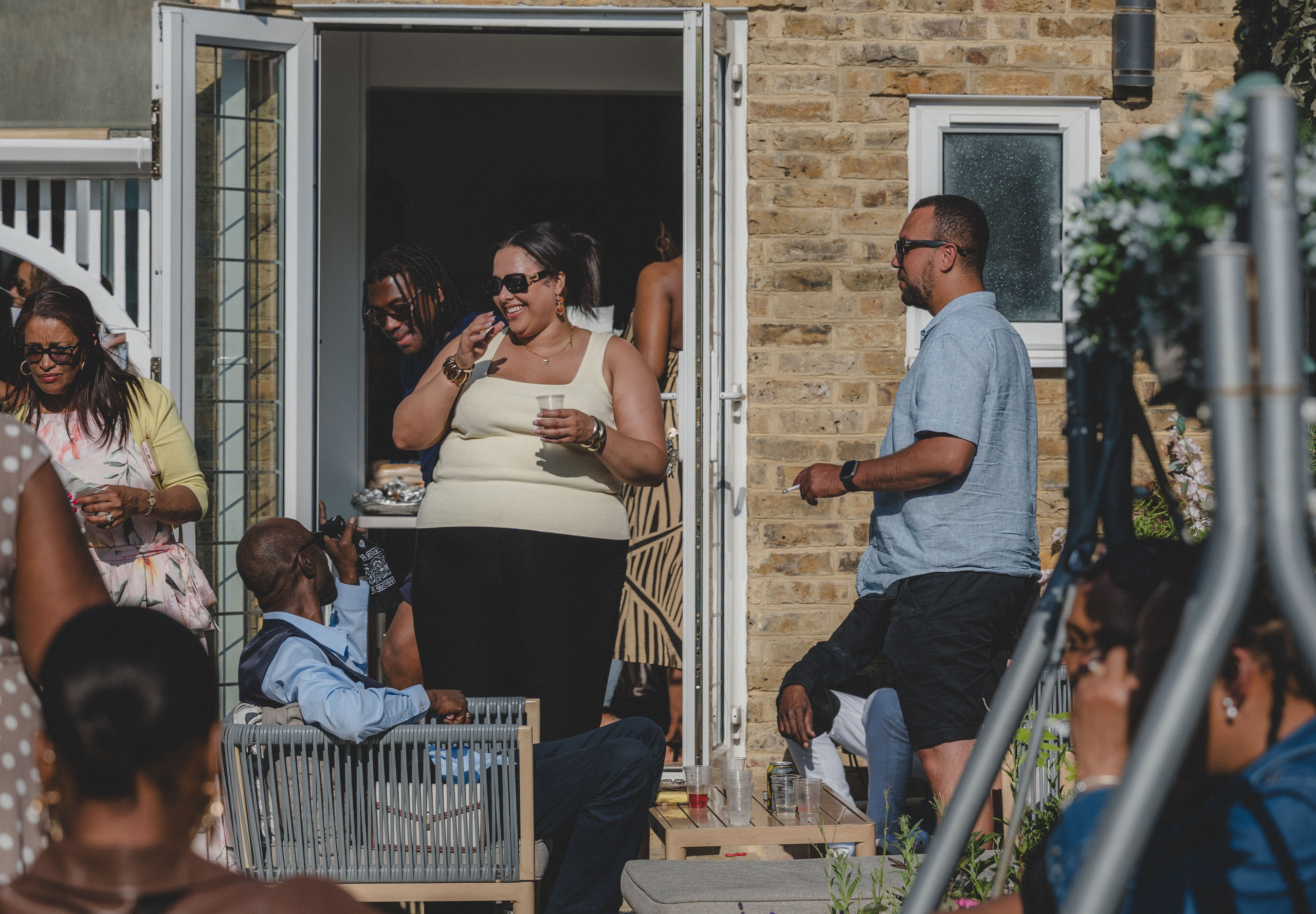 James and Monique’s Wedding Barbeque. Sola SLY | London Photographer and Videographer