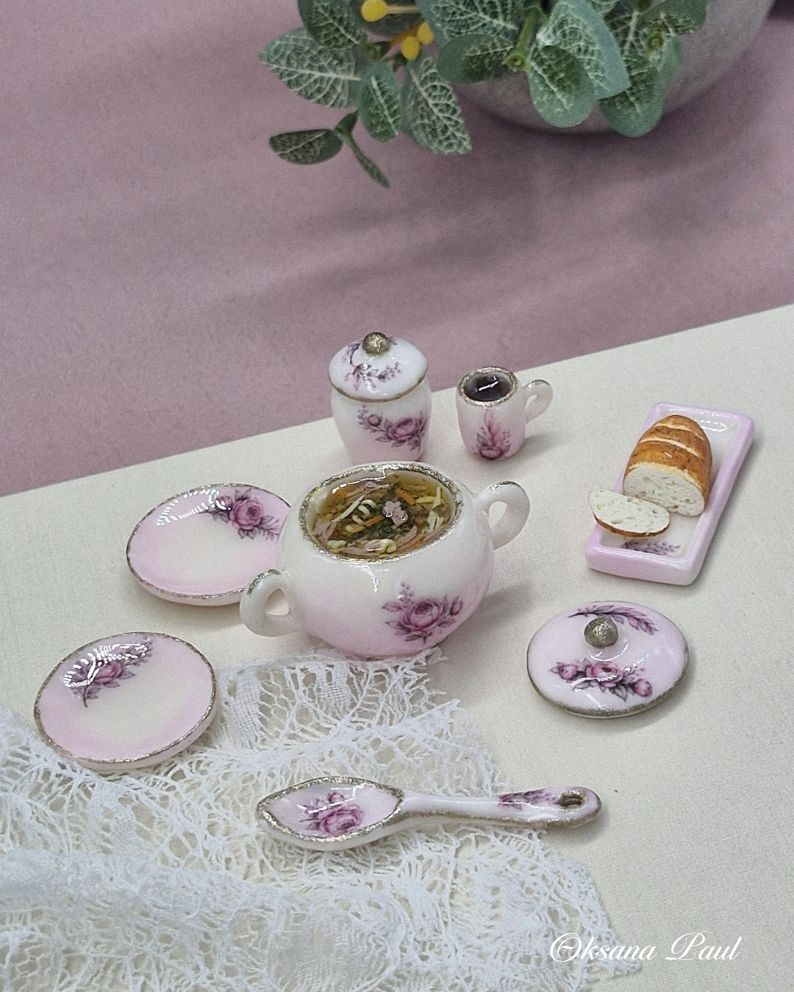 Фарфоровый стиль / Porzellanstil ➜. Oksana Paul-Gardinen-Design Oksana Paul ✧ Art of Gardinen & Textile Design ✧ Polymer Clay Art & Handmade Creatures