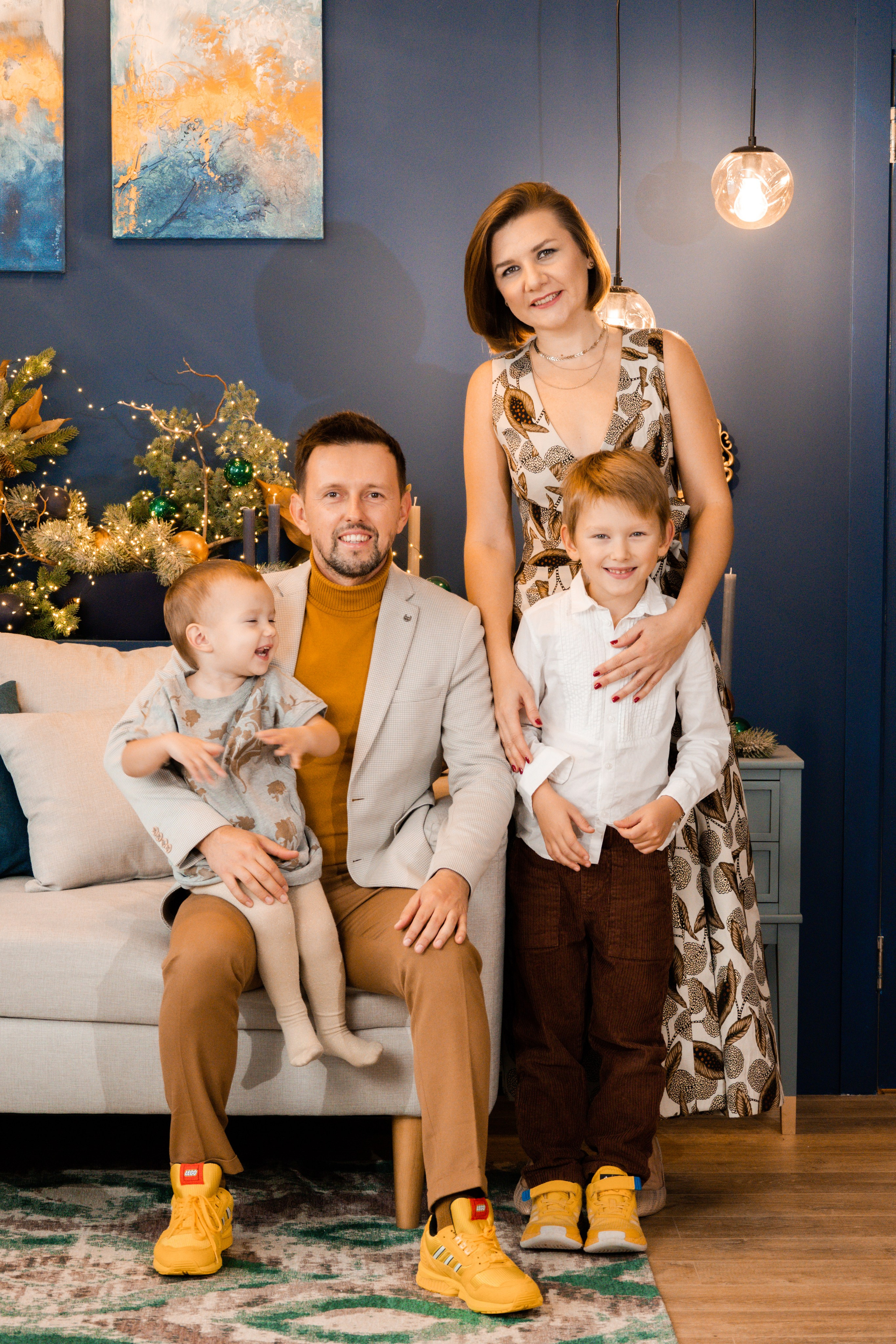 The Pris family. Fotograf Dmitrii Donets