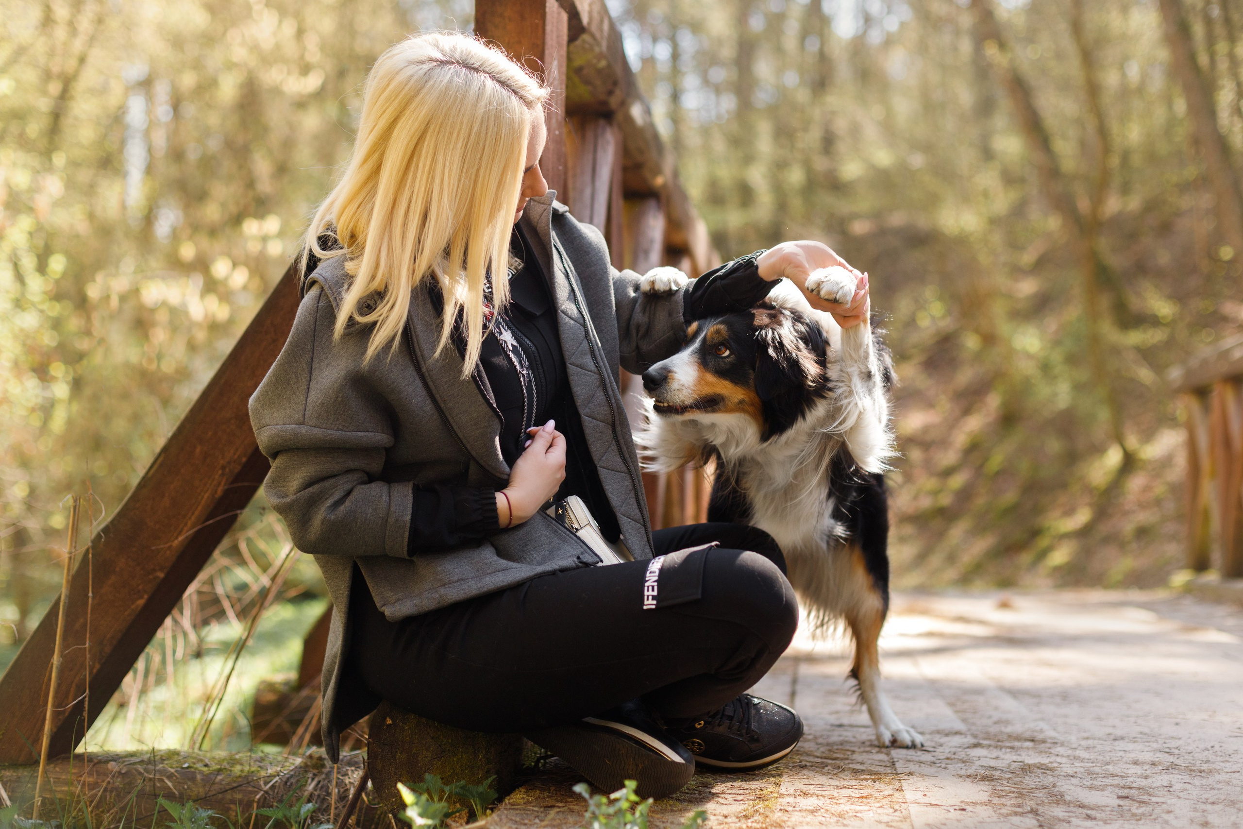 Dog trainer blog content. Kaja | fotograf we Wrocławiu | ludzie i psy