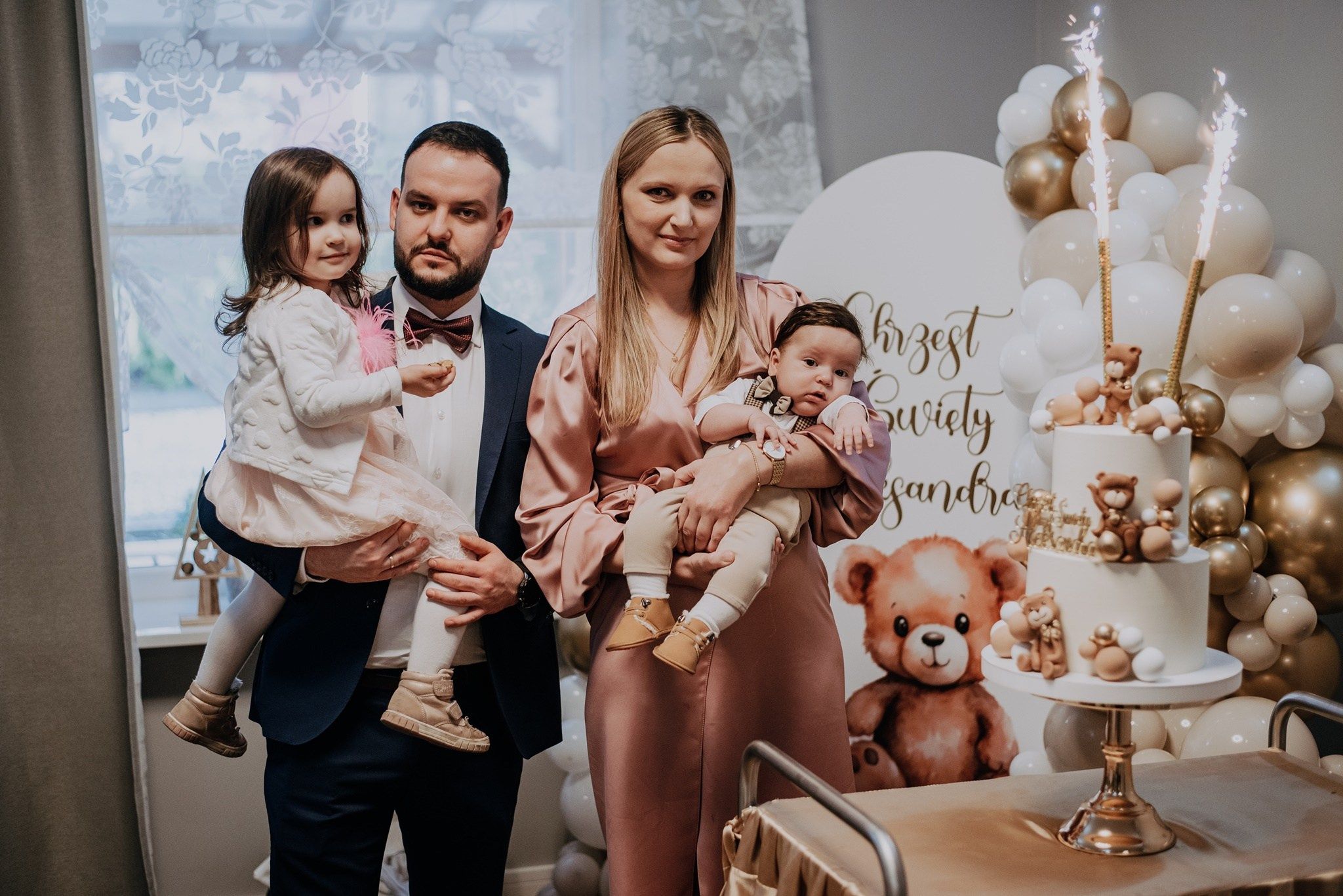 Chrzest Św. Aleksandra. Dominika Strachacka Fotografia | Fotograf ślubny i rodzinny Opole Lubelskie Lublin