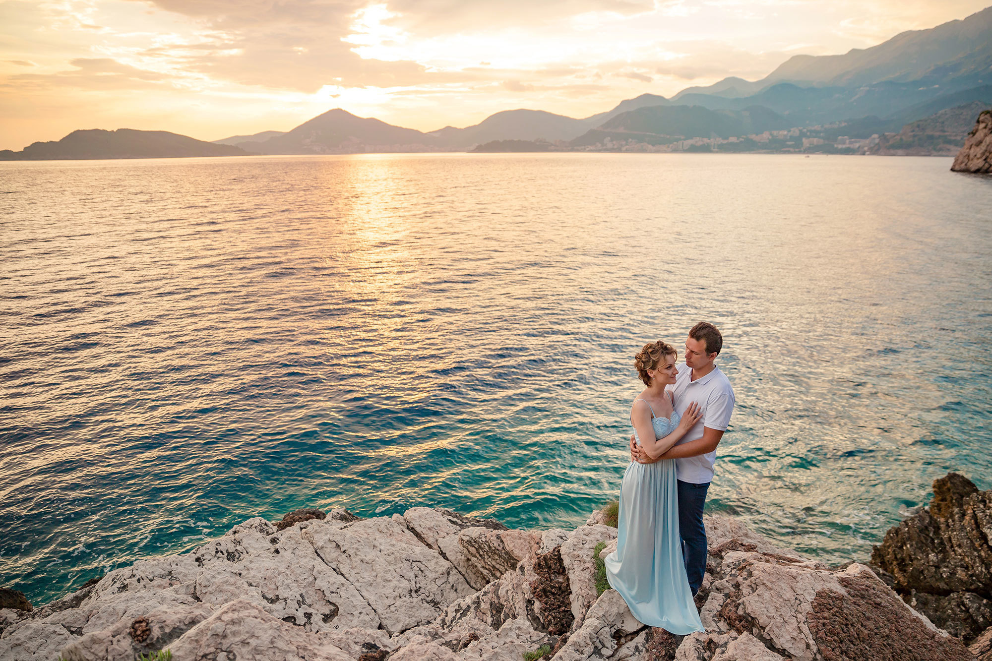 Photosession in Sveti-Stefan