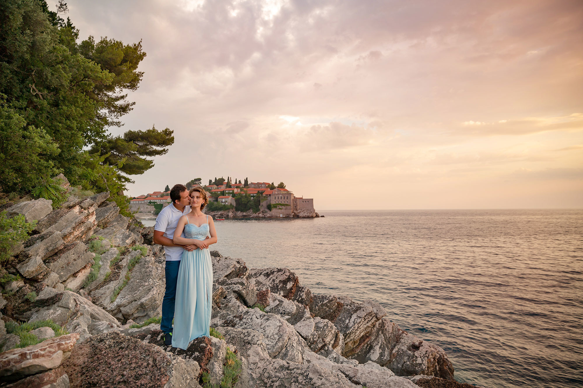 Photosession in Sveti-Stefan