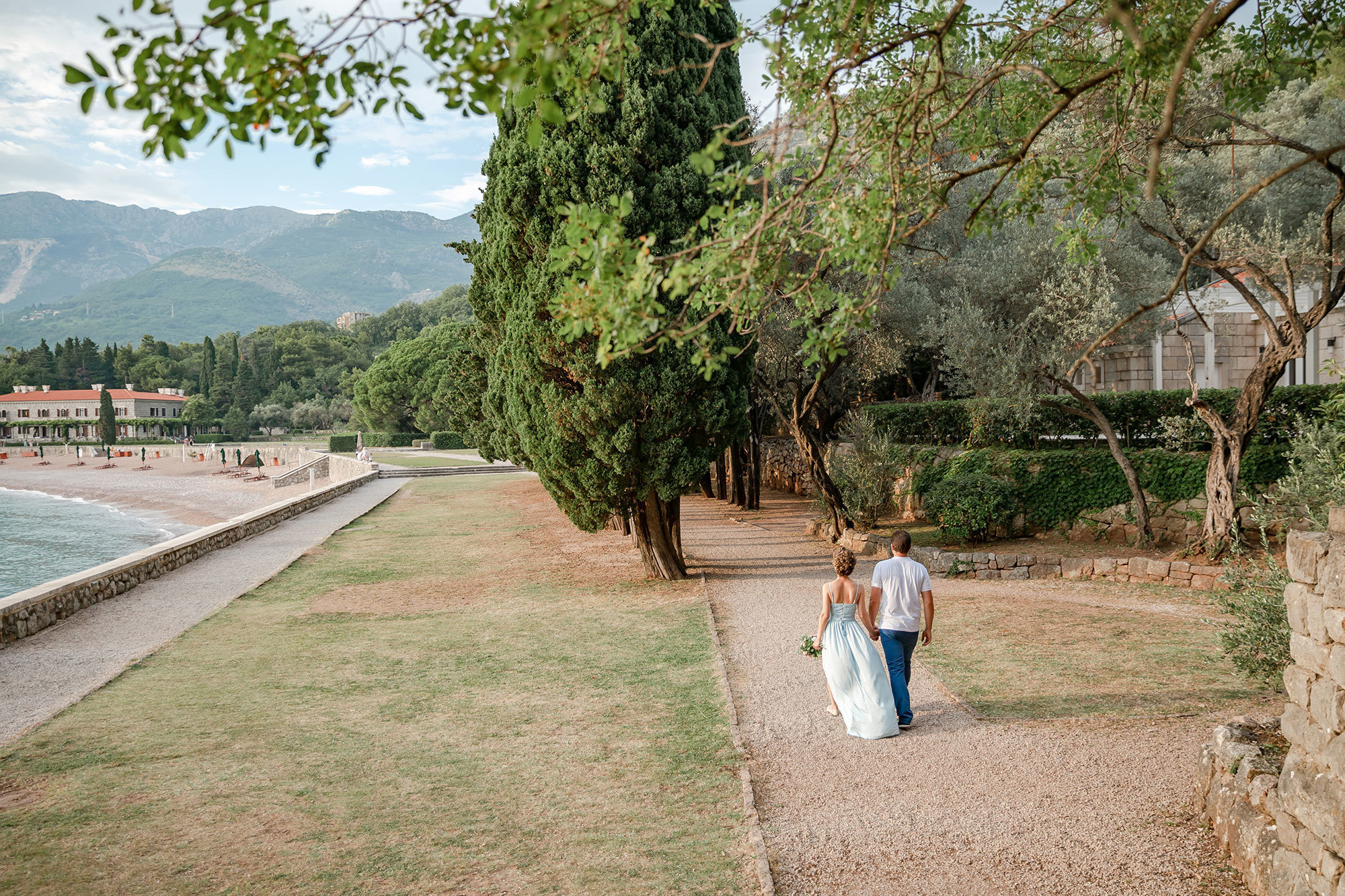Photosession in Sveti-Stefan