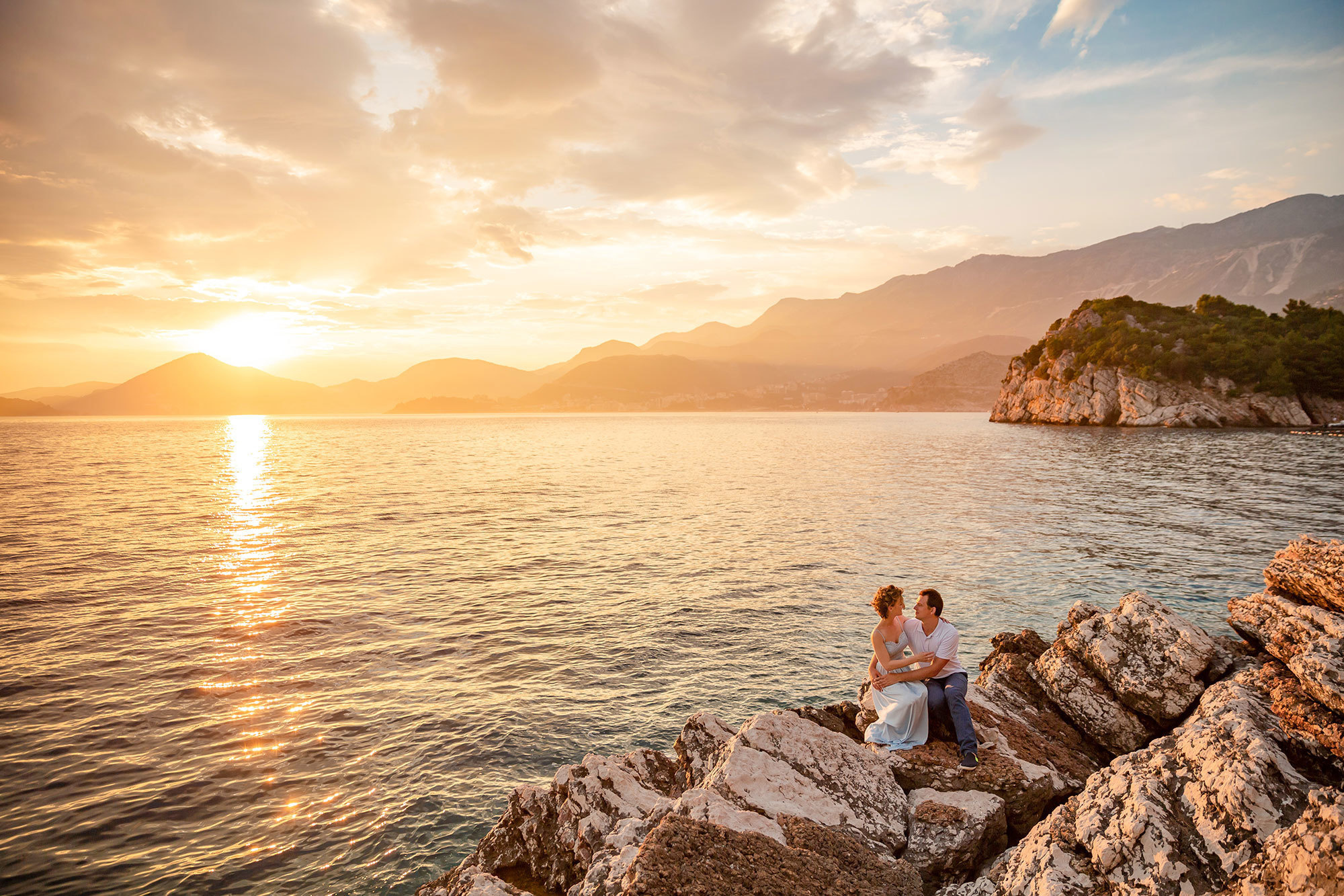 Photosession in Sveti-Stefan