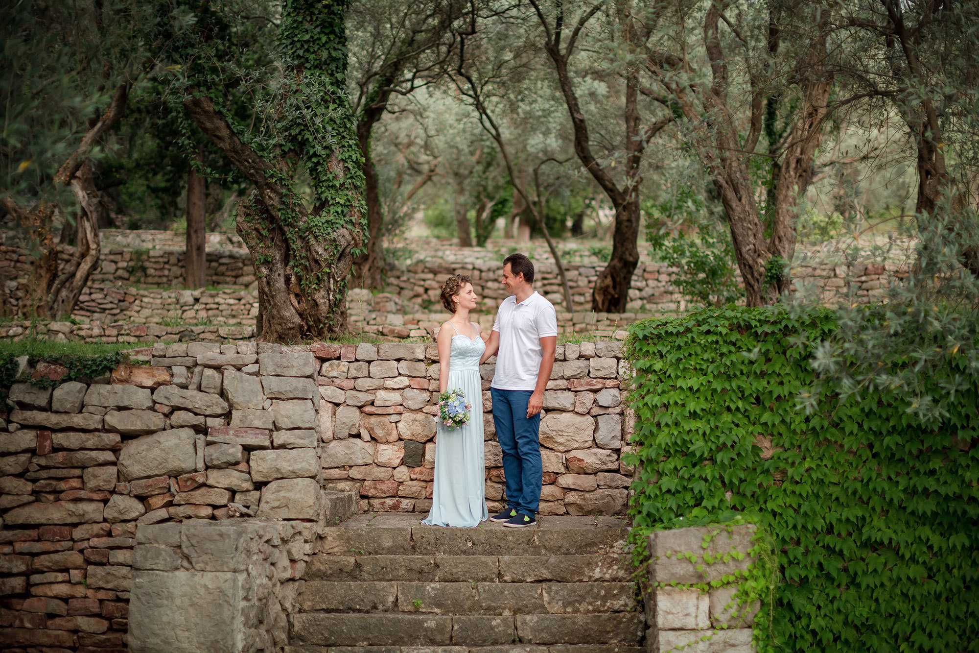 Photosession in Sveti-Stefan