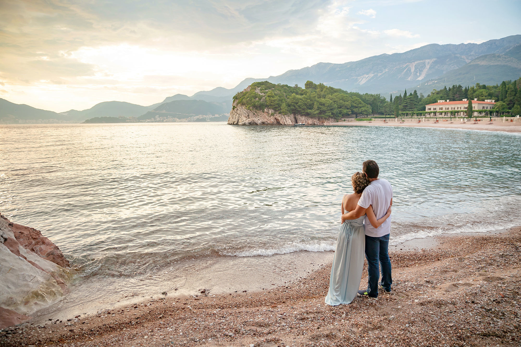 Photosession in Sveti-Stefan