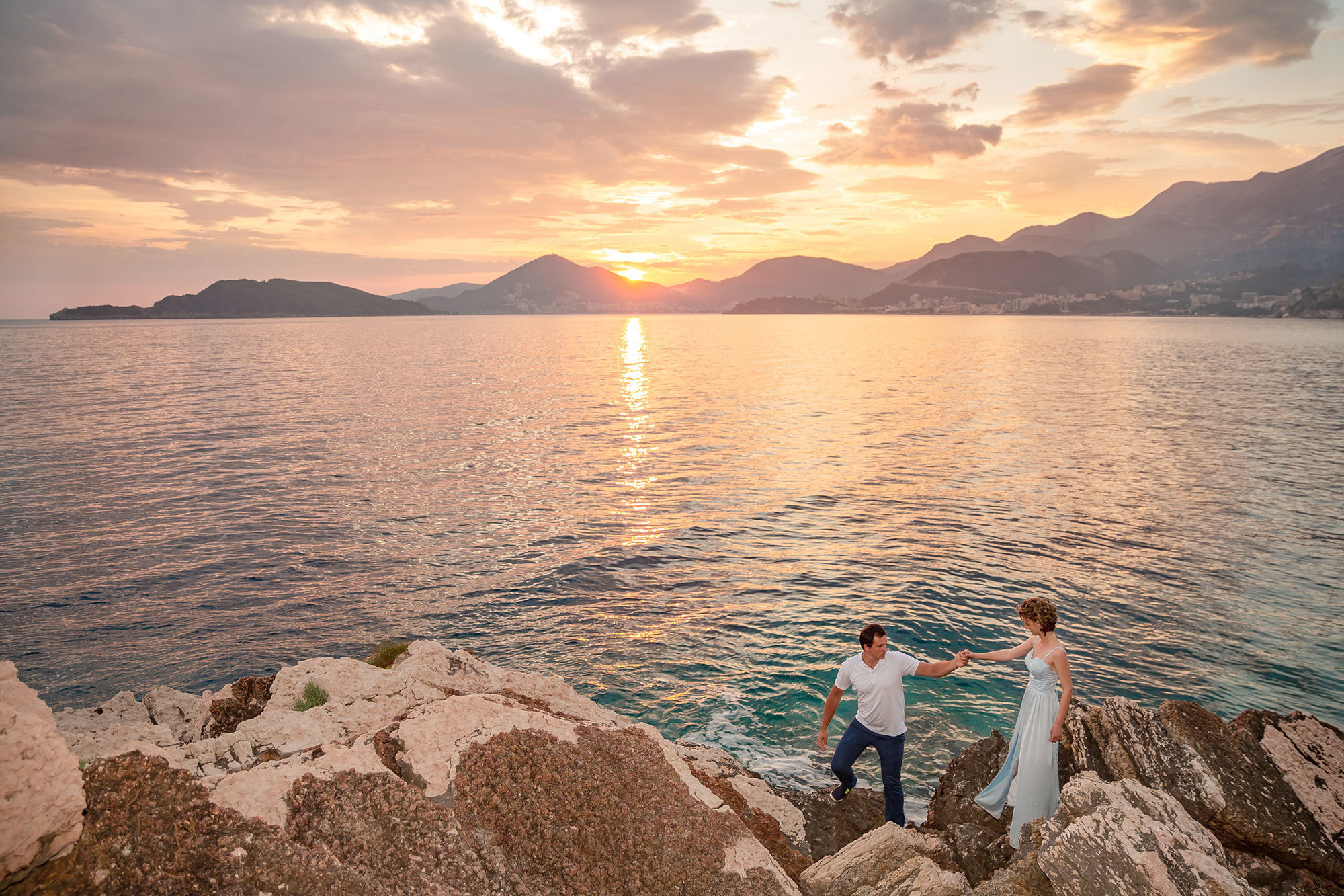 Photosession in Sveti-Stefan