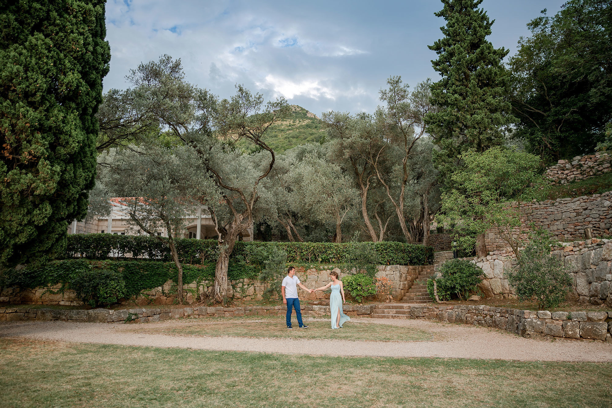 Photosession in Sveti-Stefan