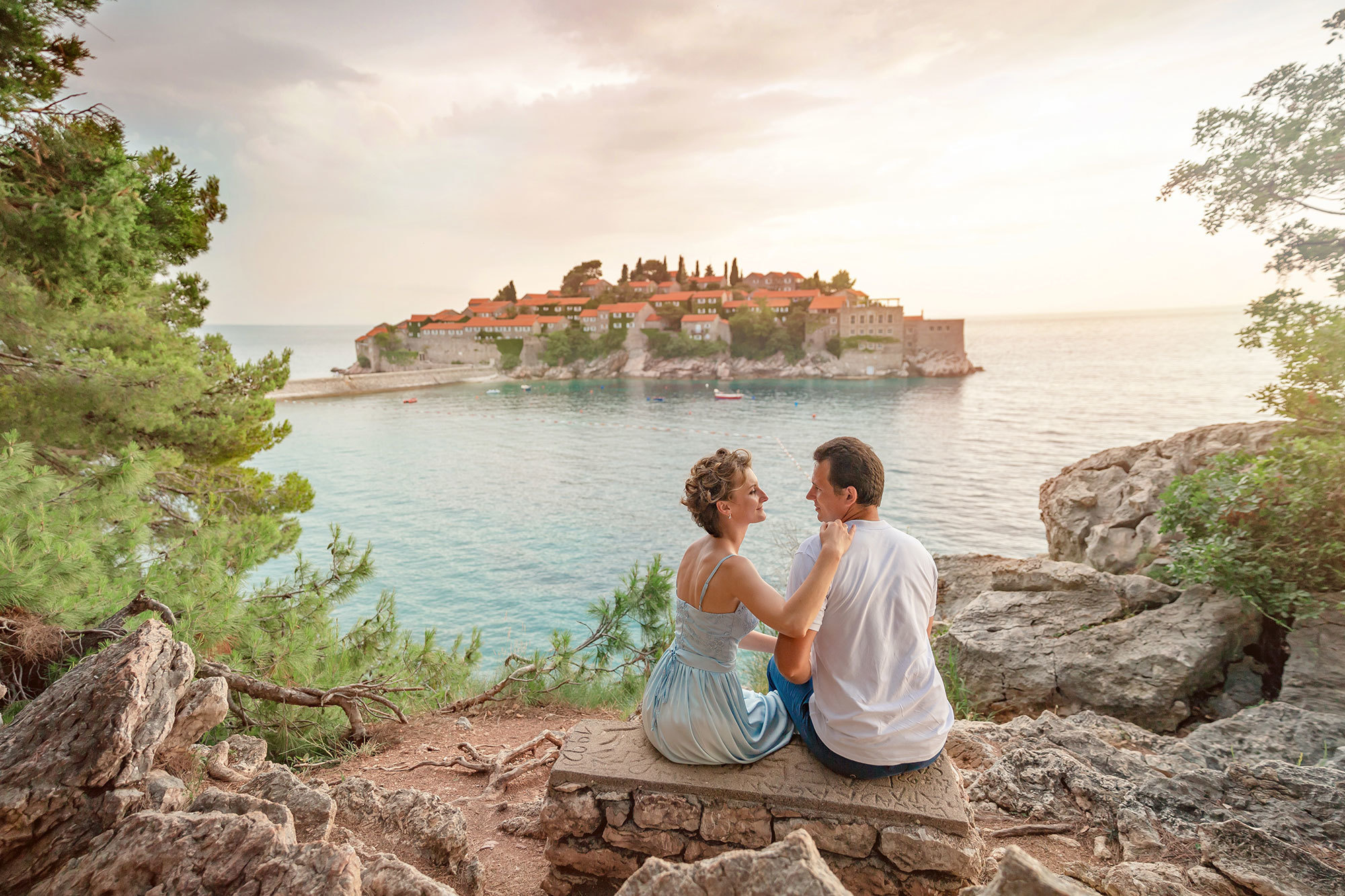 Photosession in Sveti-Stefan