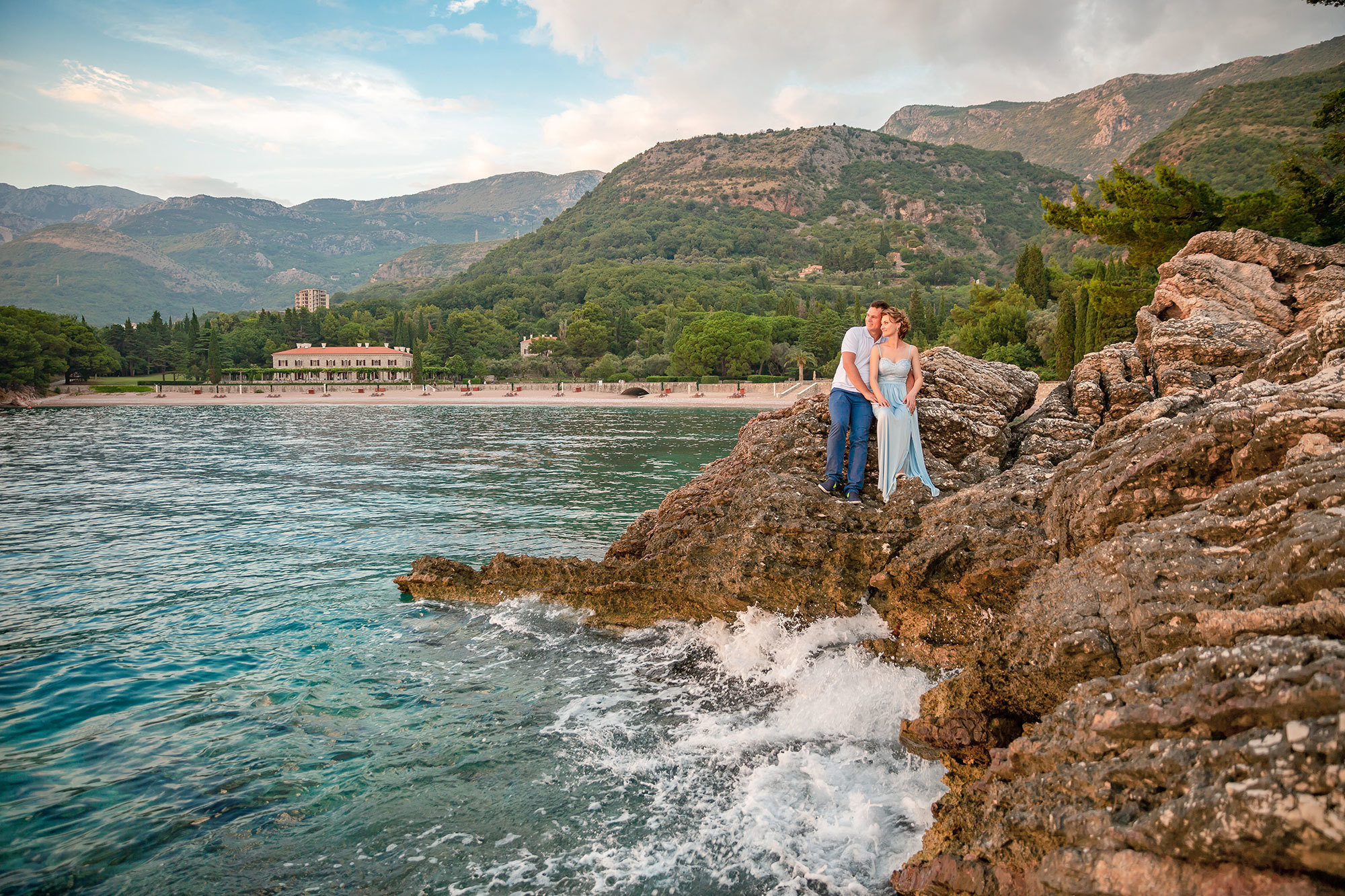 Photosession in Sveti-Stefan